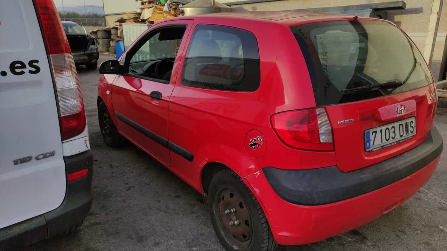 HYUNDAI Getz 1 generation (2002-2011) Priekinis kairys žibintas 921011C500 24854295