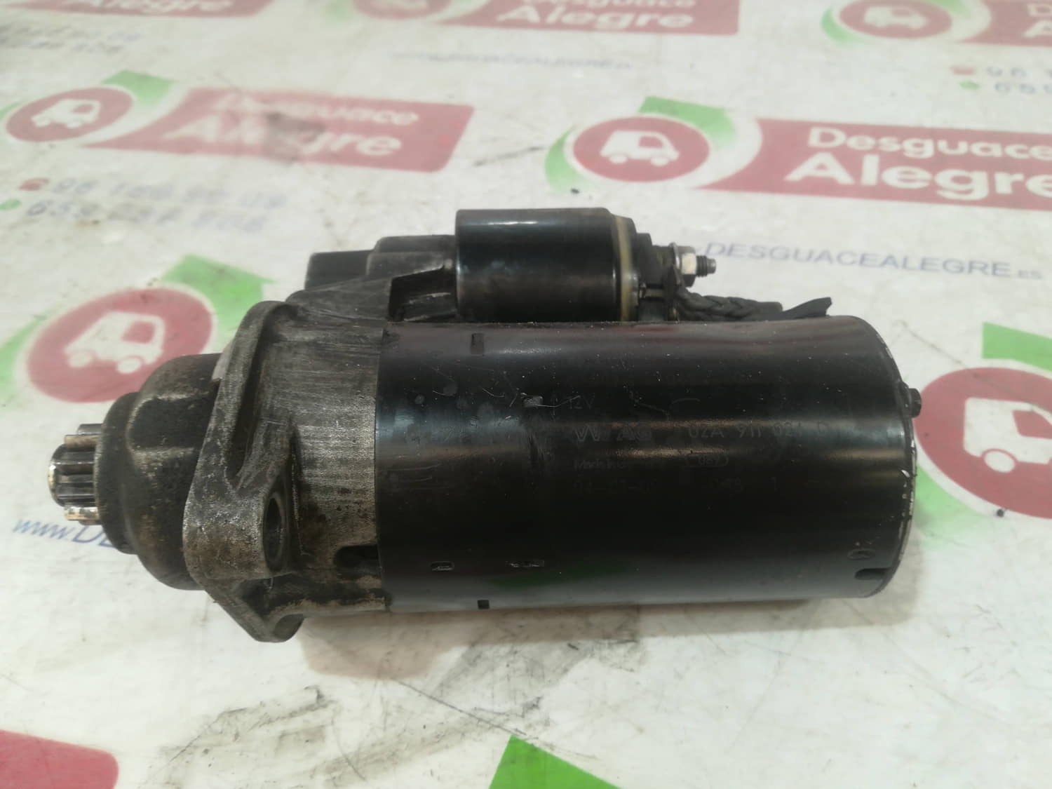 OPEL Meriva 1 generation (2002-2010) Starter Motor 0001125042 24803297