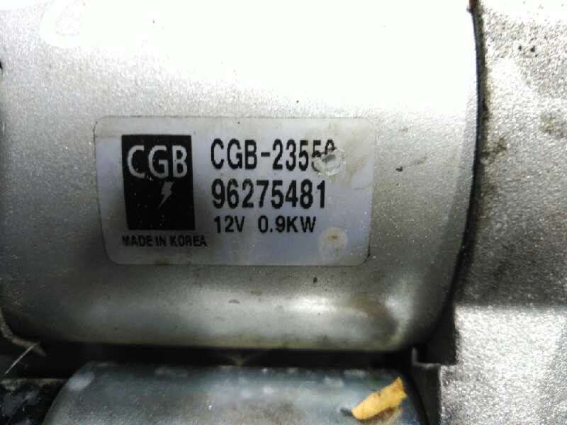 CHEVROLET Matiz 2 generation (2005-2010) Starteris 96275481 24789793