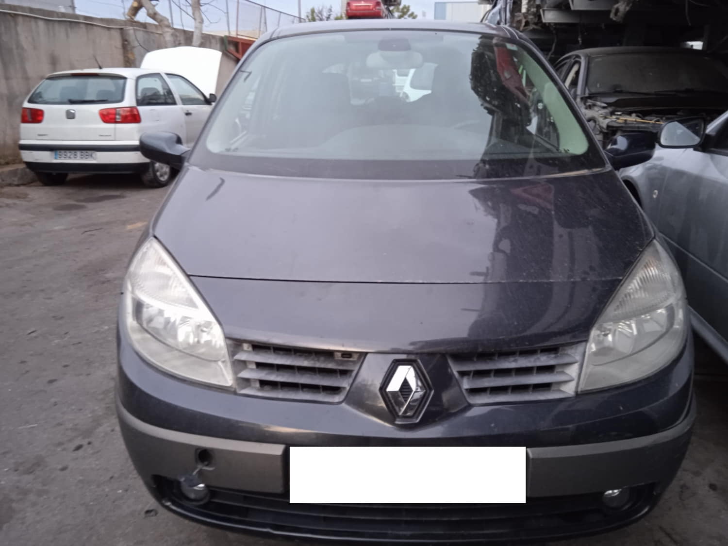 RENAULT Scenic 2 generation (2003-2010) Вентилатор с дифузьор 8200151465 24805354