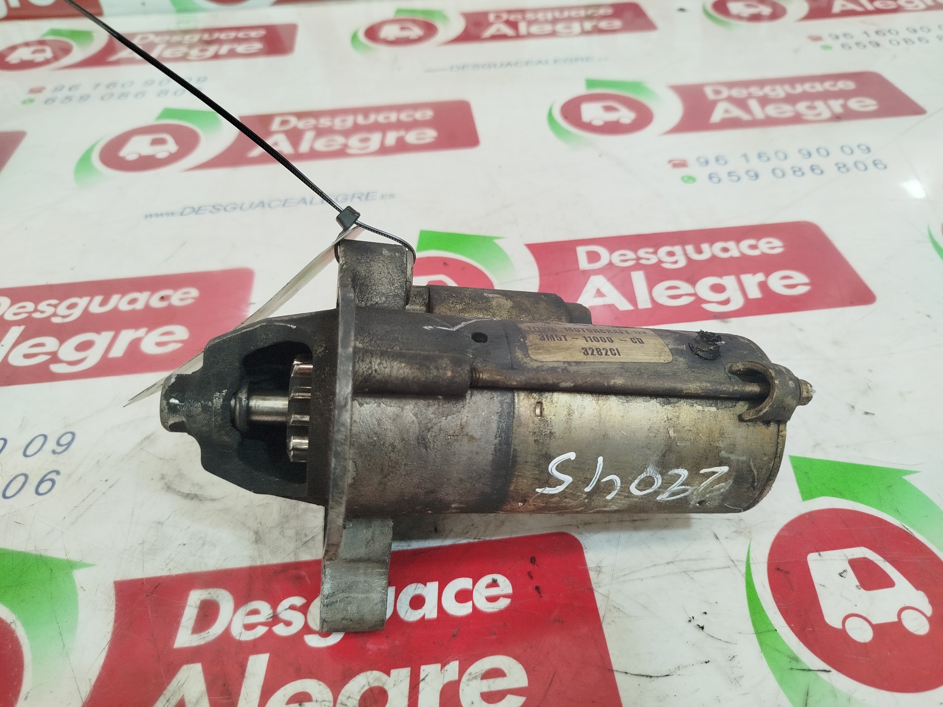 FORD C-Max 1 generation (2003-2010) Starter Motor 3M5T11000CD 25712468