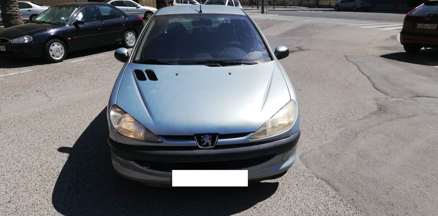 PEUGEOT 206 1 generation (1998-2009) Vänster bakljus bak 24838827