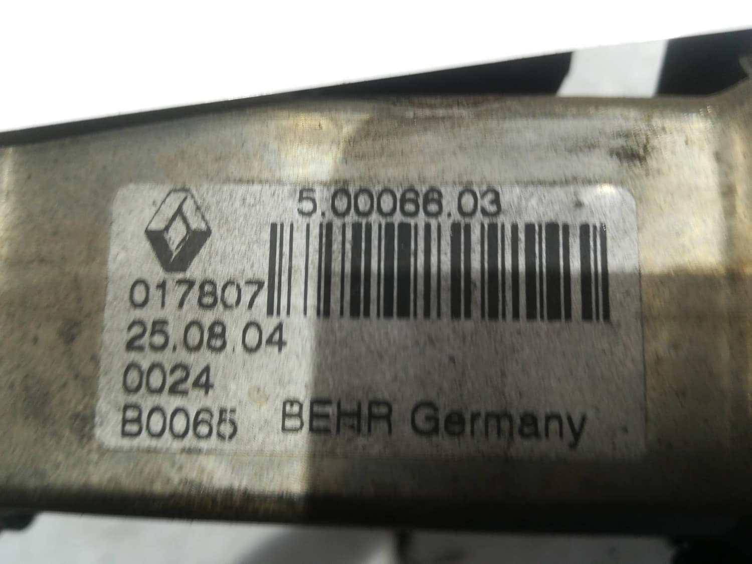 RENAULT Scenic 2 generation (2003-2010) EGR szelep 50006603 24799426