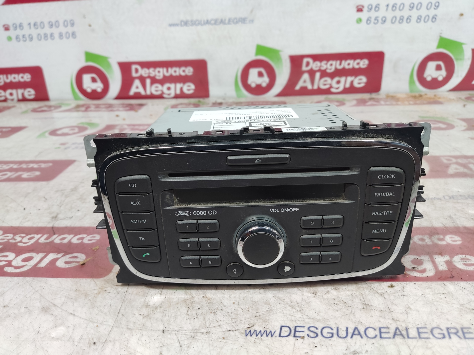 FORD Transit Connect 1 generation (2002-2024) Music Player Without GPS 8M5F18C844FB 24859280