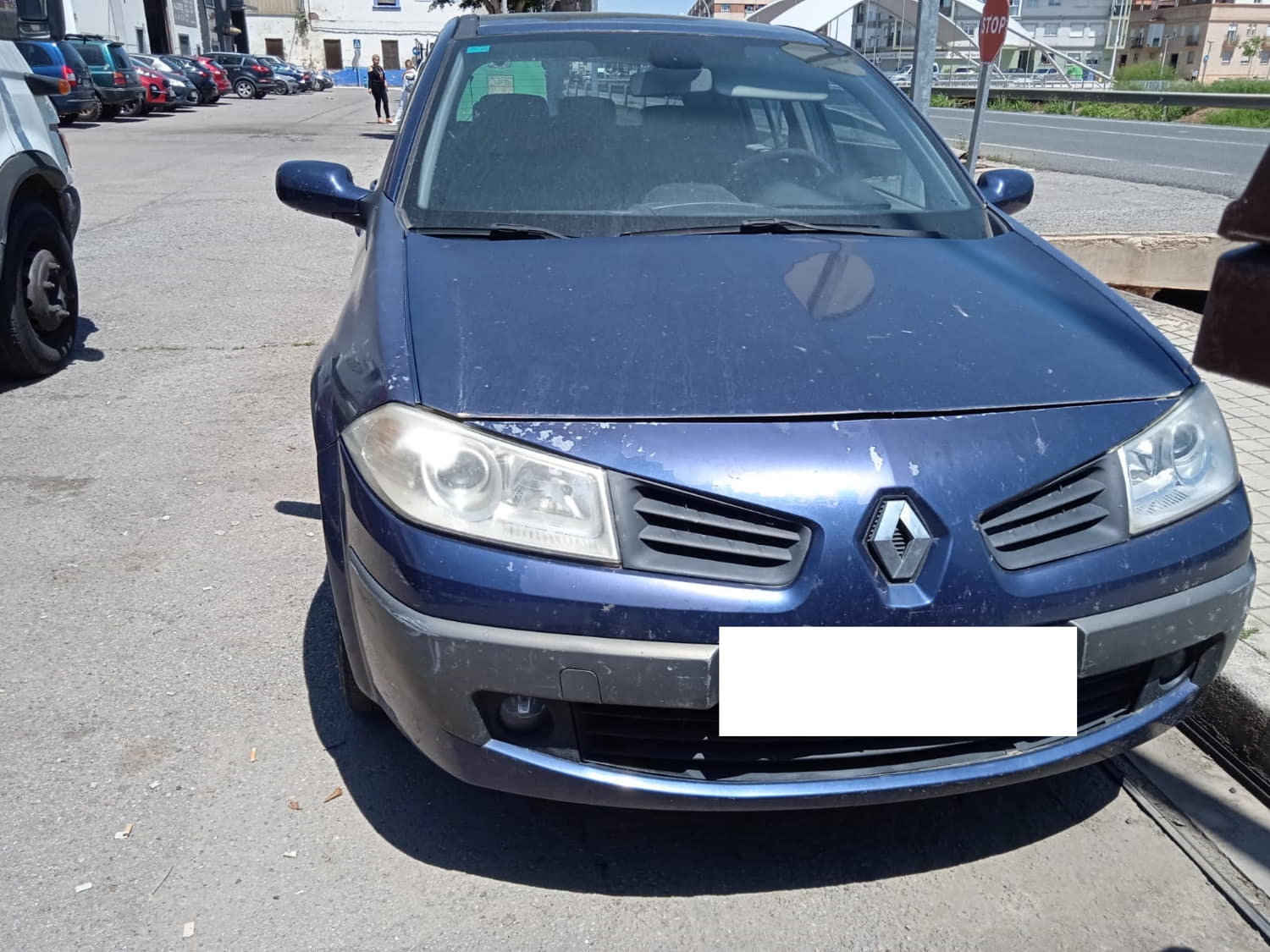 RENAULT Megane 2 generation (2002-2012) Galinis kairys žibintas 8200413214 24803431