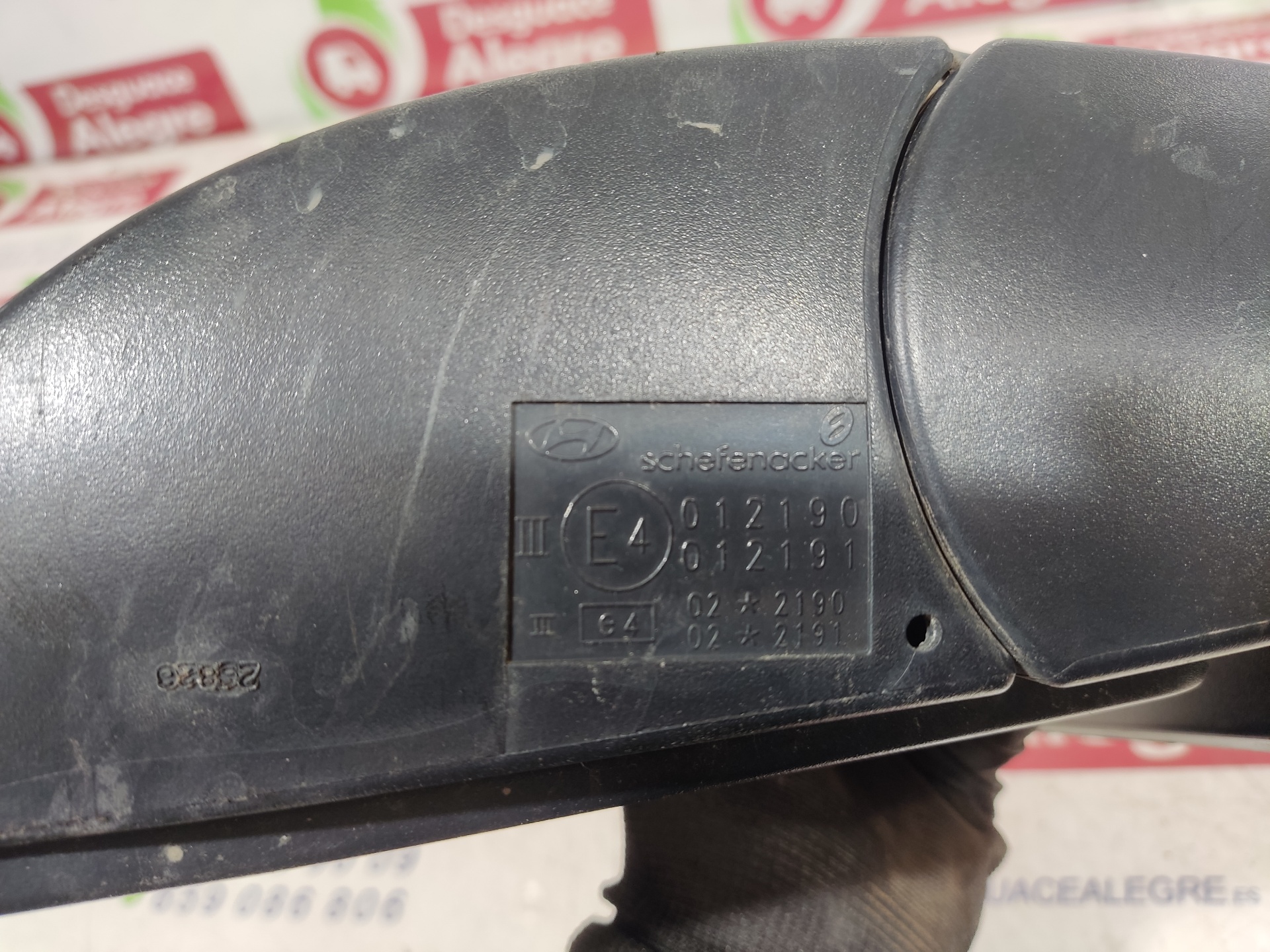 Rétroviseur droit 012190 de Hyundai Getz (tb) 2002-2005 67 CV con 228052 km - pieza usada