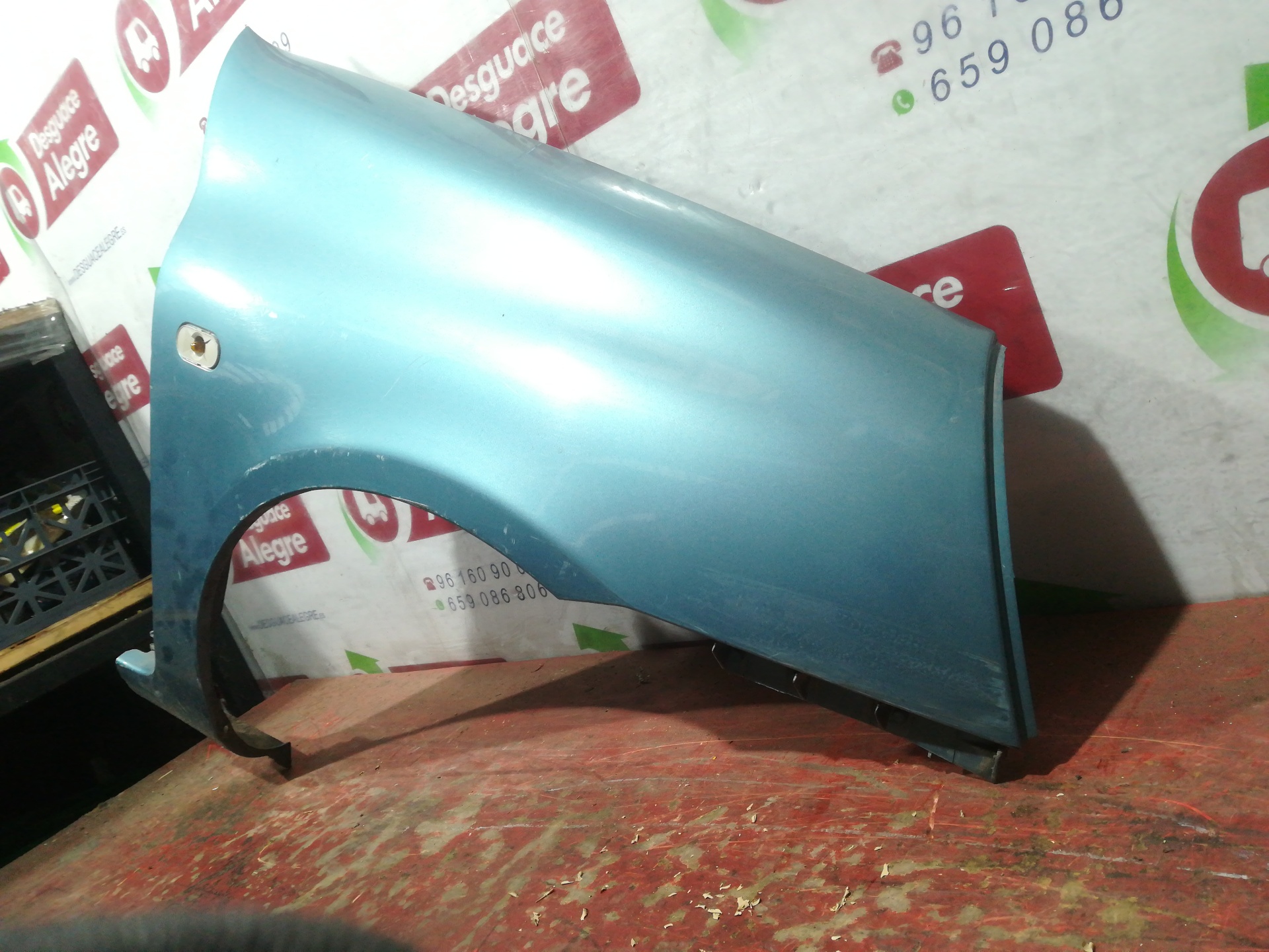 RENAULT Clio 3 generation (2005-2012) Front Right Fender 24813027
