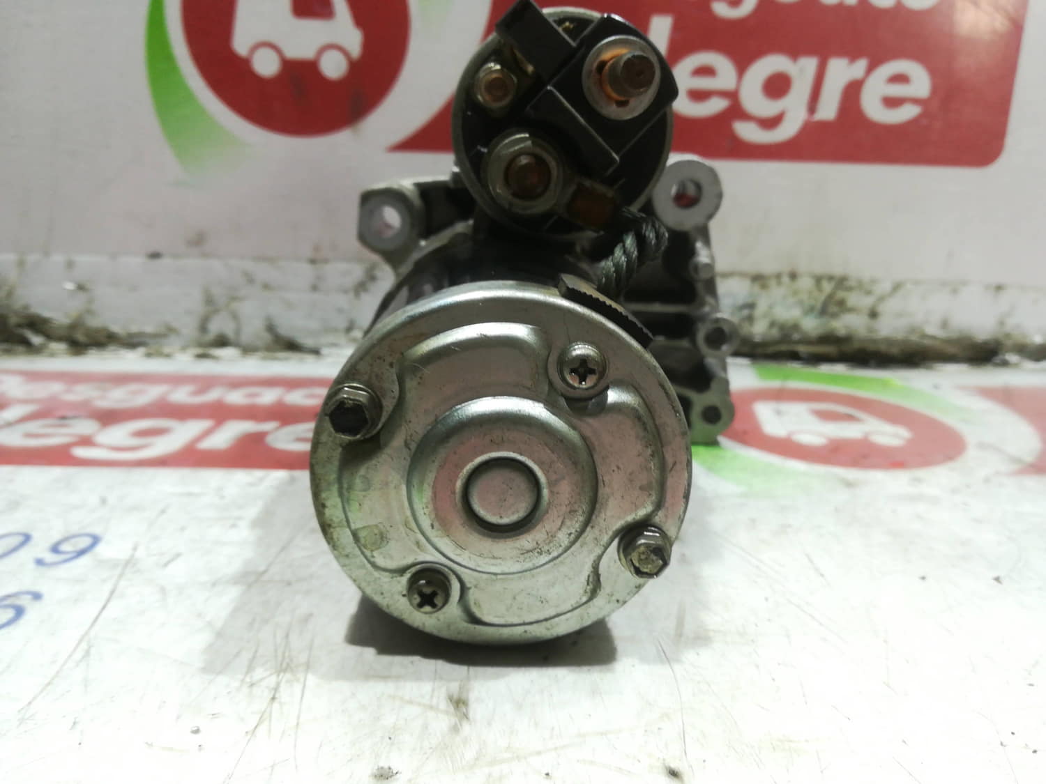 CITROËN C4 Picasso 1 generation (2006-2013) Starter Motor 9663528880 24798619