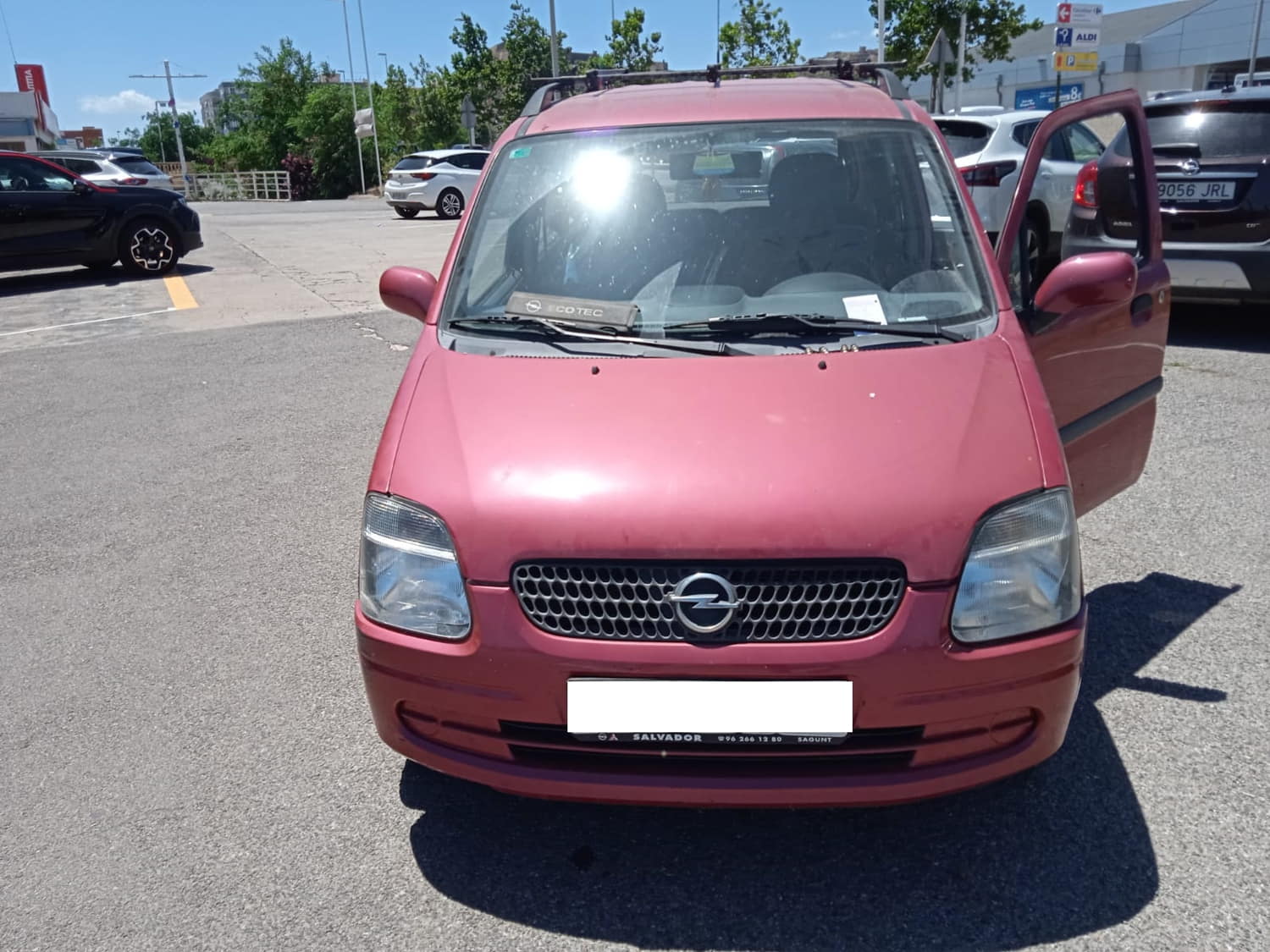 OPEL Agila 1 generation (2000-2007) Передняя правая дверь 09201068 24803384