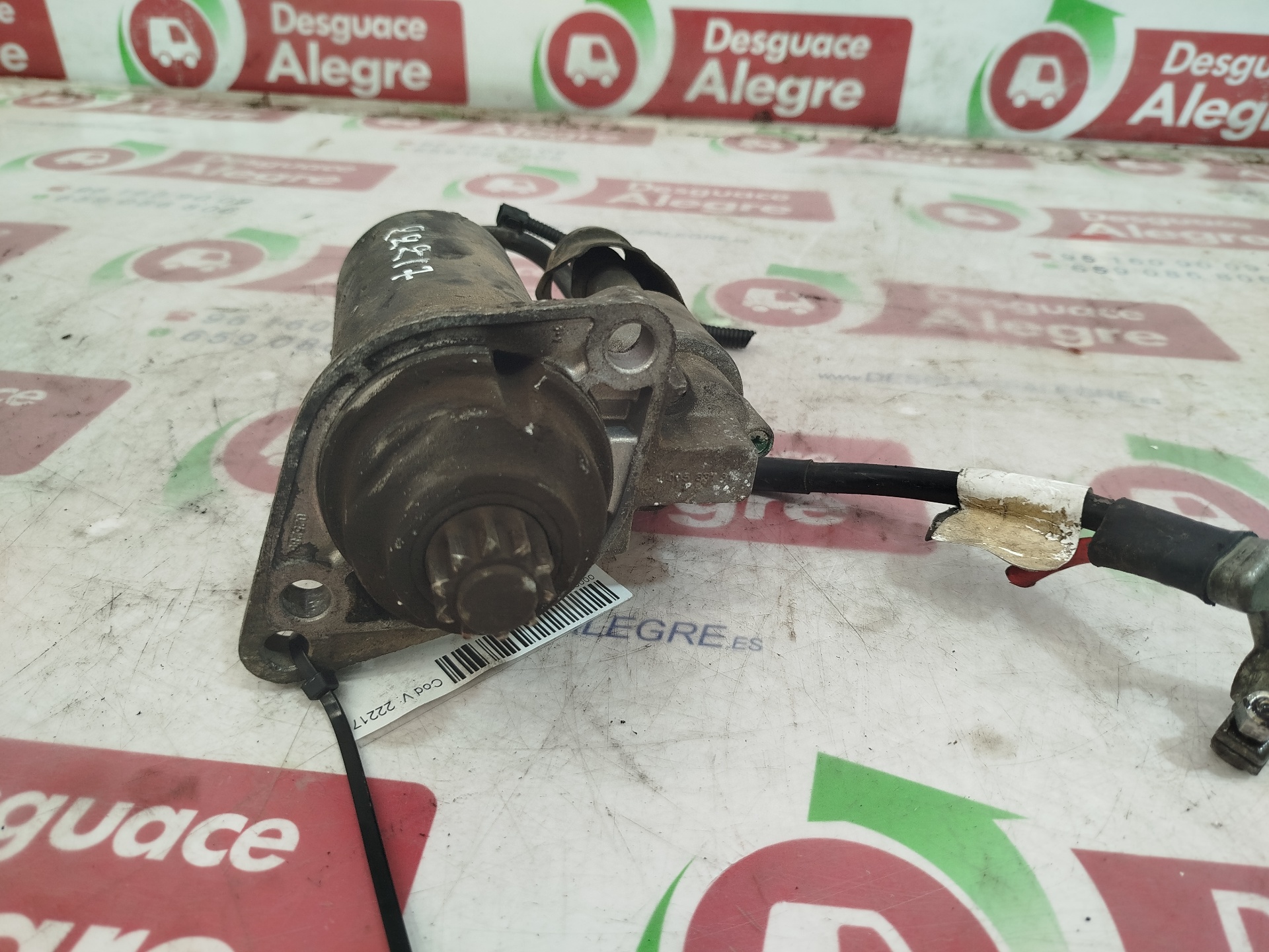 VOLKSWAGEN Caddy 3 generation (2004-2015) Starter Motor 0001123012 24860205