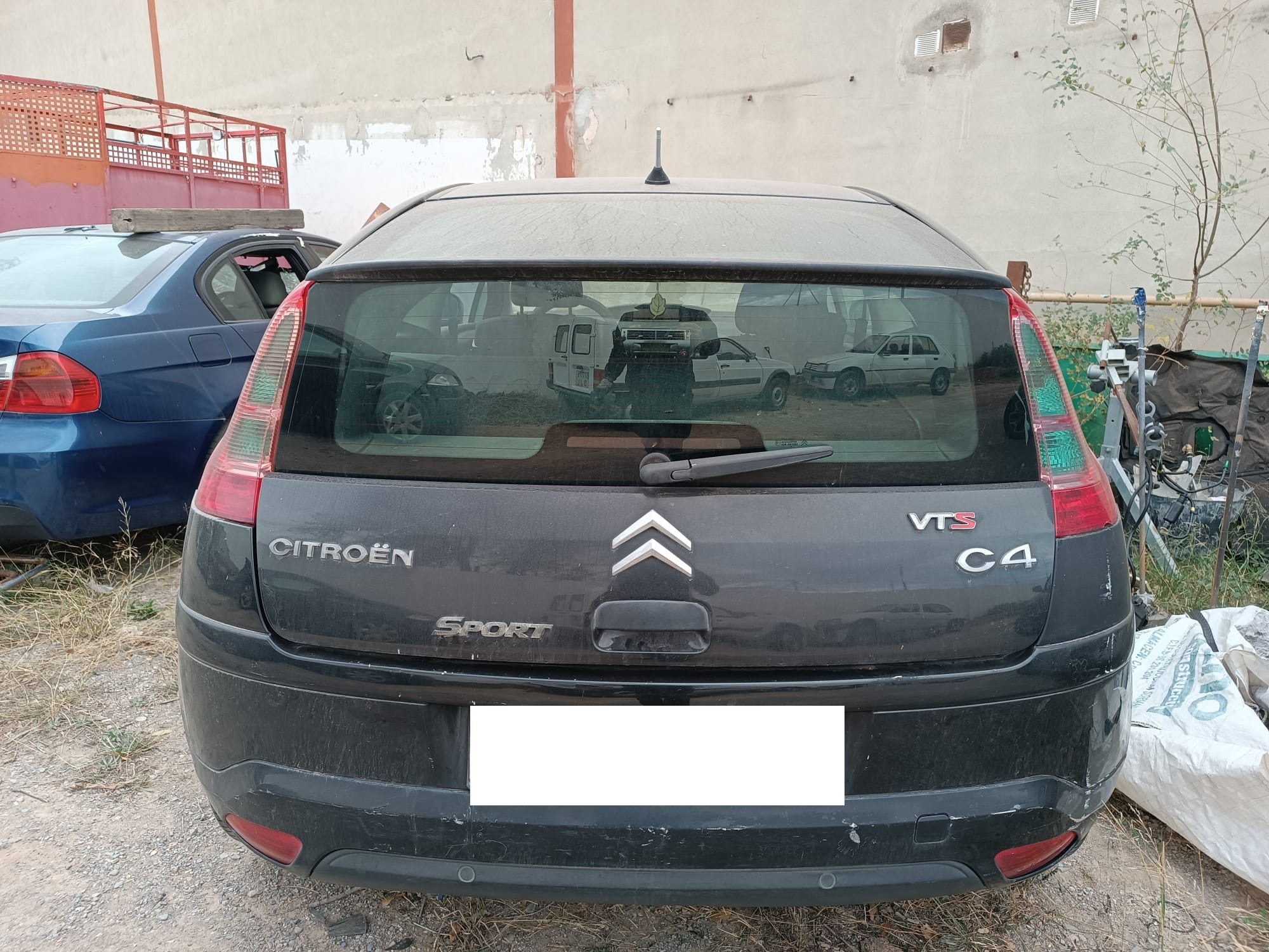 CITROËN C4 1 generation (2004-2011) Ľavé krídlové zrkadlo 96467083 24858728