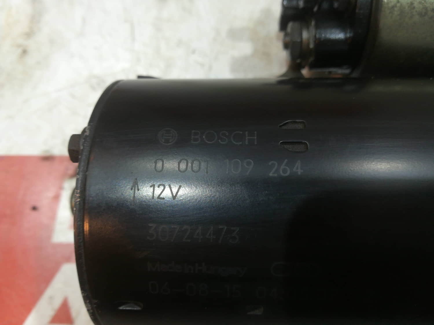 VOLVO S80 2 generation (2006-2020) Starter Motor 30724473 24798241