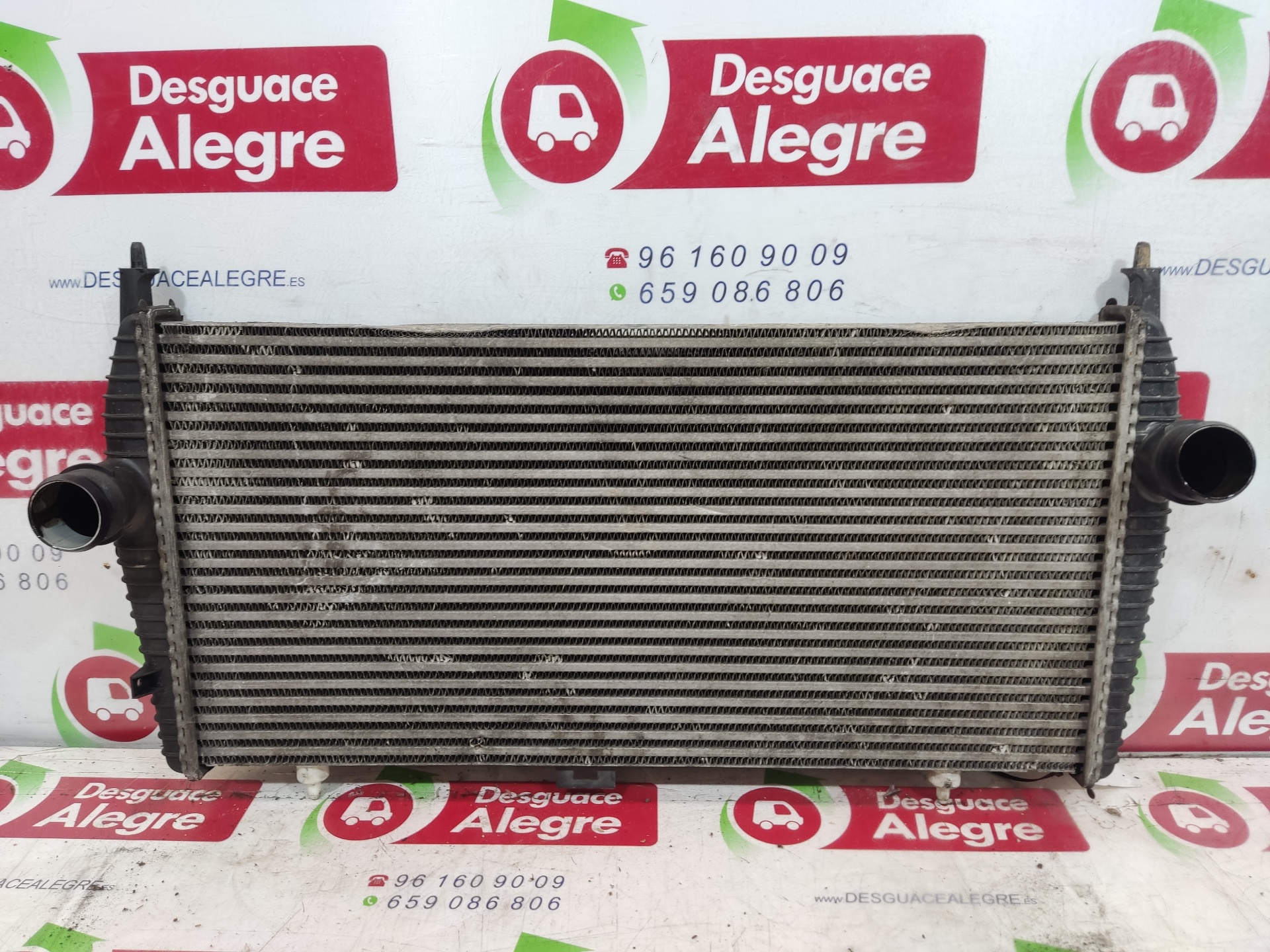 PEUGEOT 607 1 generation (2000-2008) Intercooler Radiator 9649976880 24813532