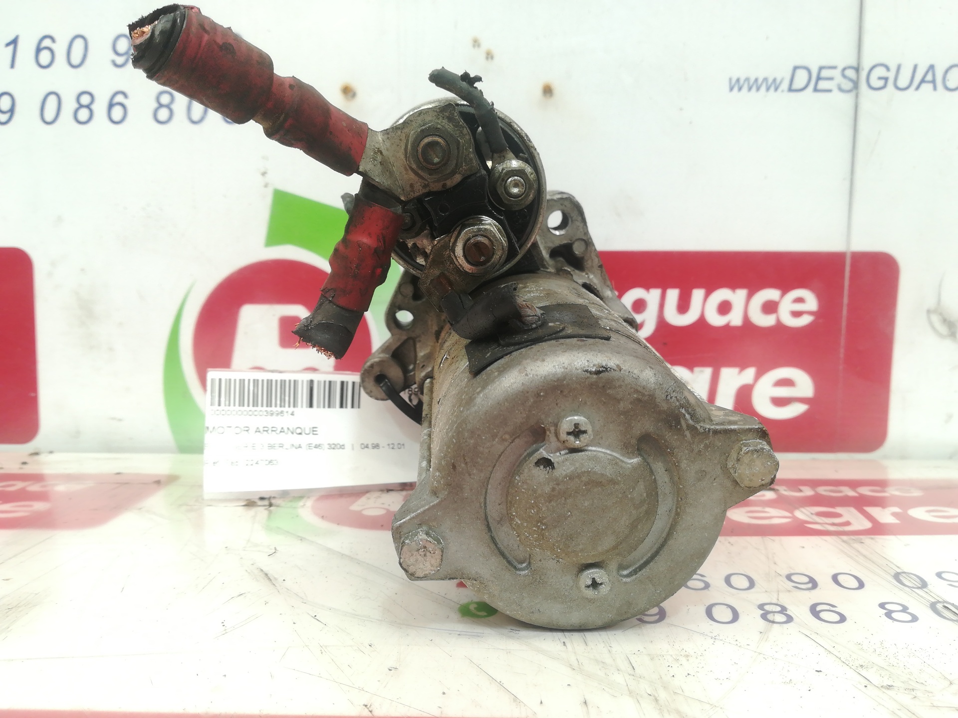 BMW 3 Series E46 (1997-2006) Starter Motor 2247063 24809108