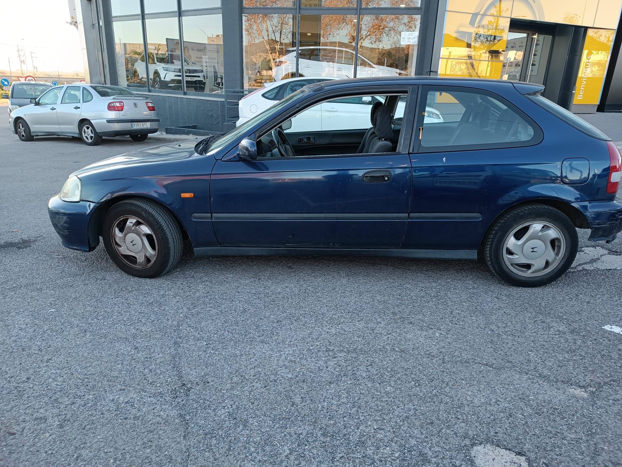 RENAULT Civic 6 generation (1995-2002) Priekinių dešinių durų veidrodis 256E3DR 24857901