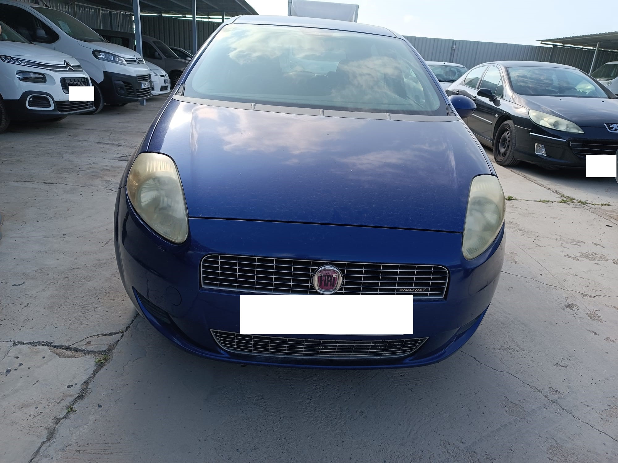 FIAT Punto 3 generation (2005-2020) Priekinis kairys žibintas 89101388 24809927