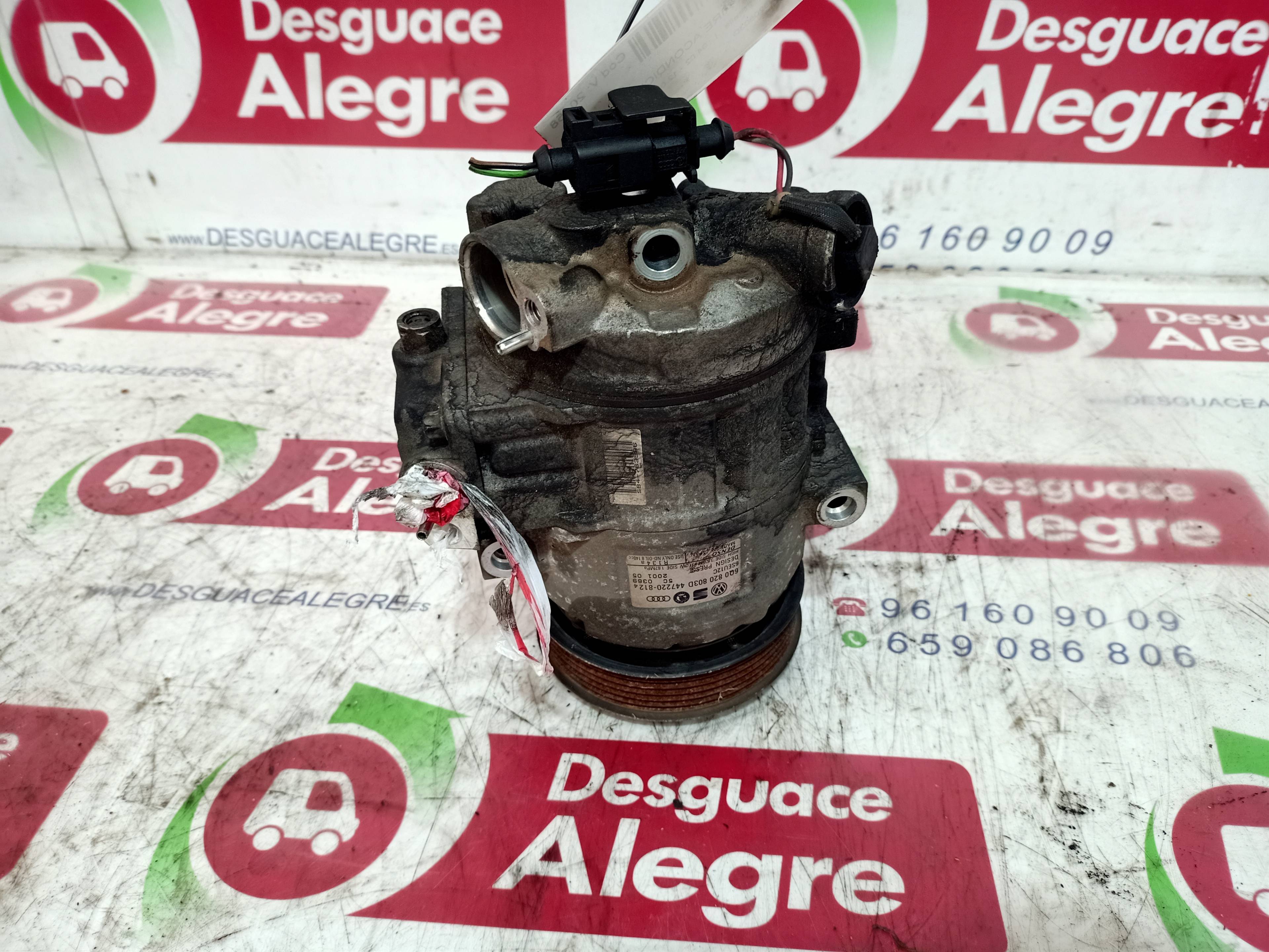 SEAT Ibiza 3 generation (2002-2008) Pompe de climatisation 6Q0820803D 24809308