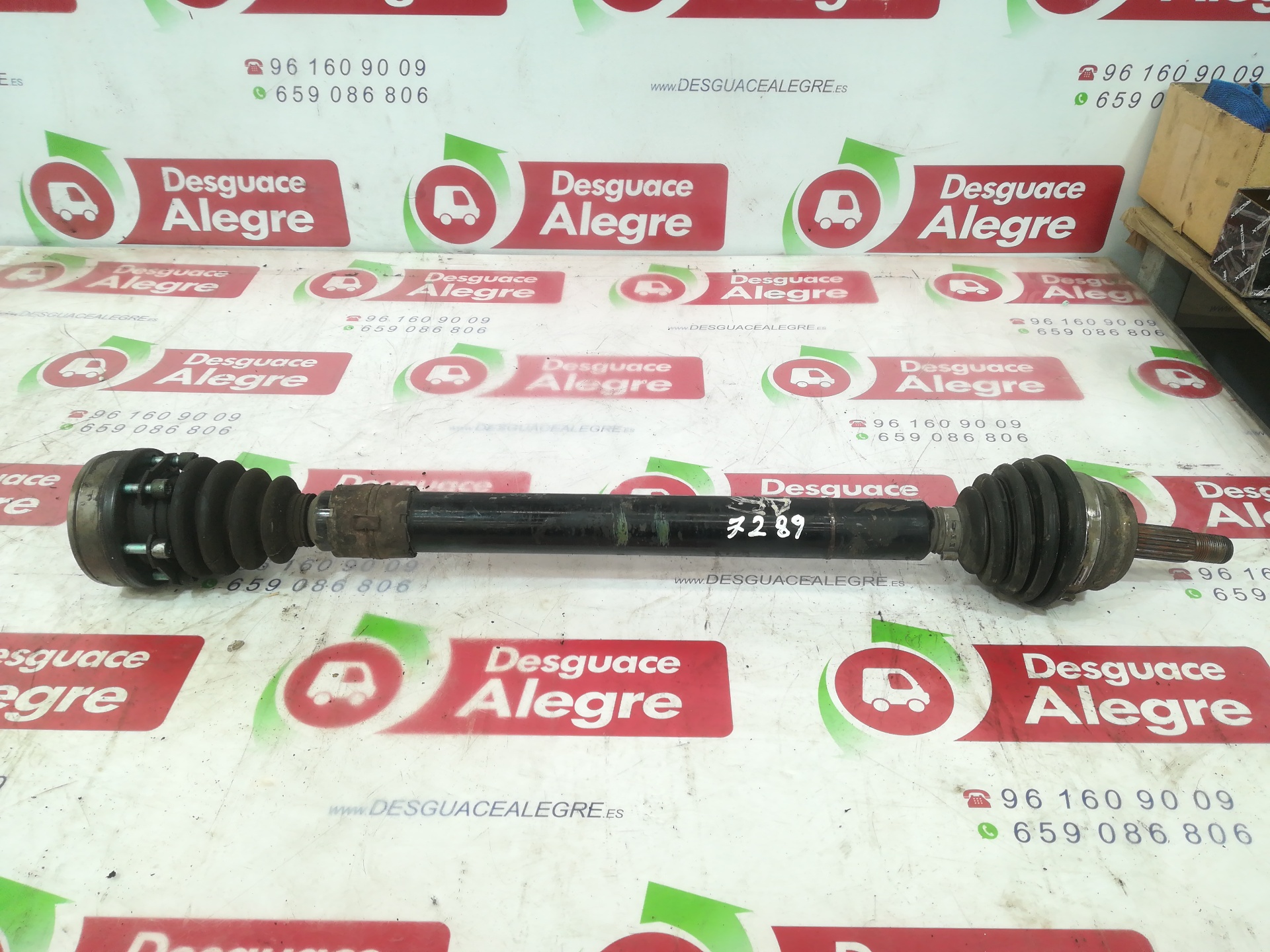 SEAT Cordoba 2 generation (1999-2009) Front Right Driveshaft 24808907