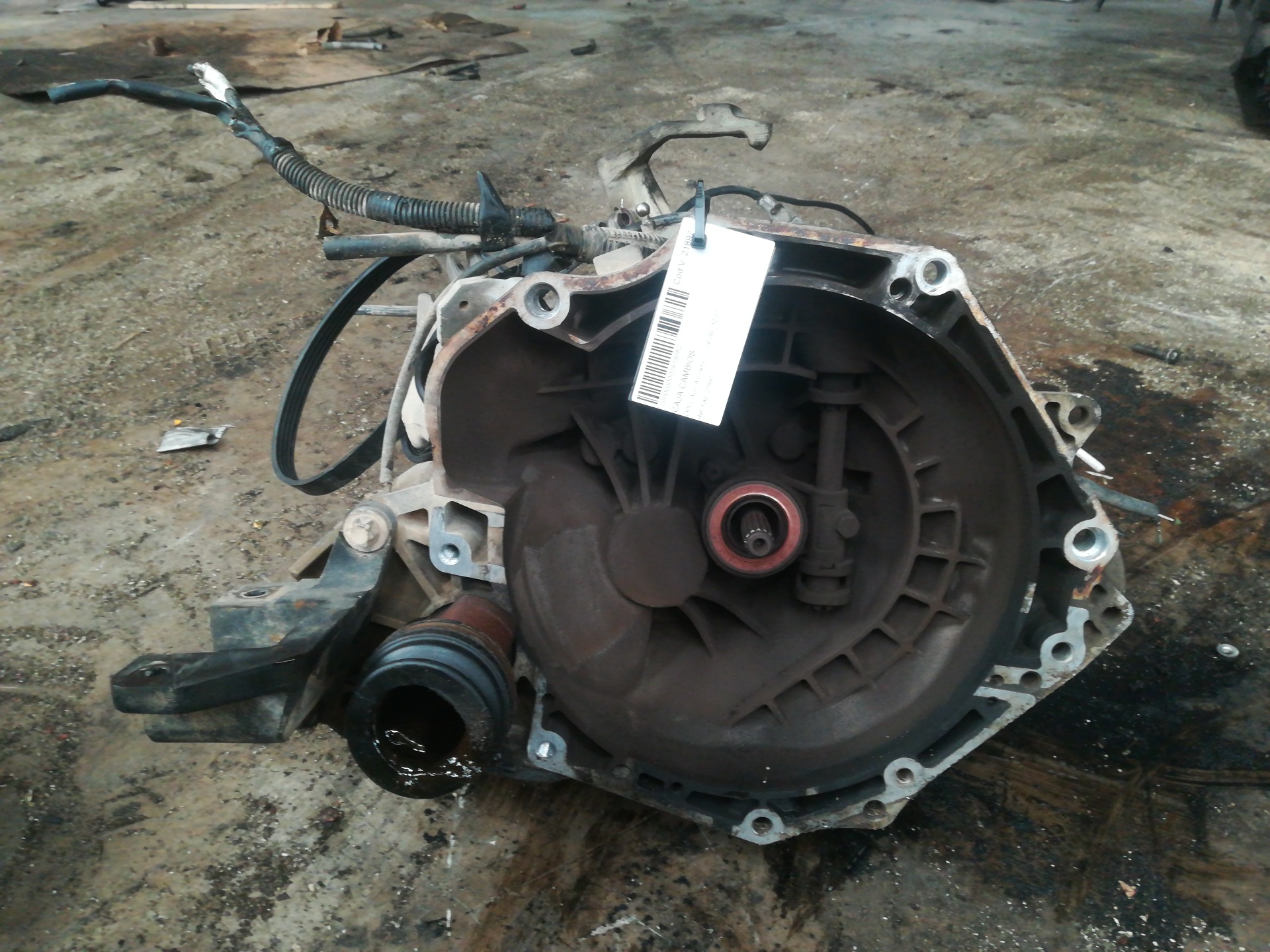 OPEL Agila 1 generation (2000-2007) Gearbox 55355489 23392523