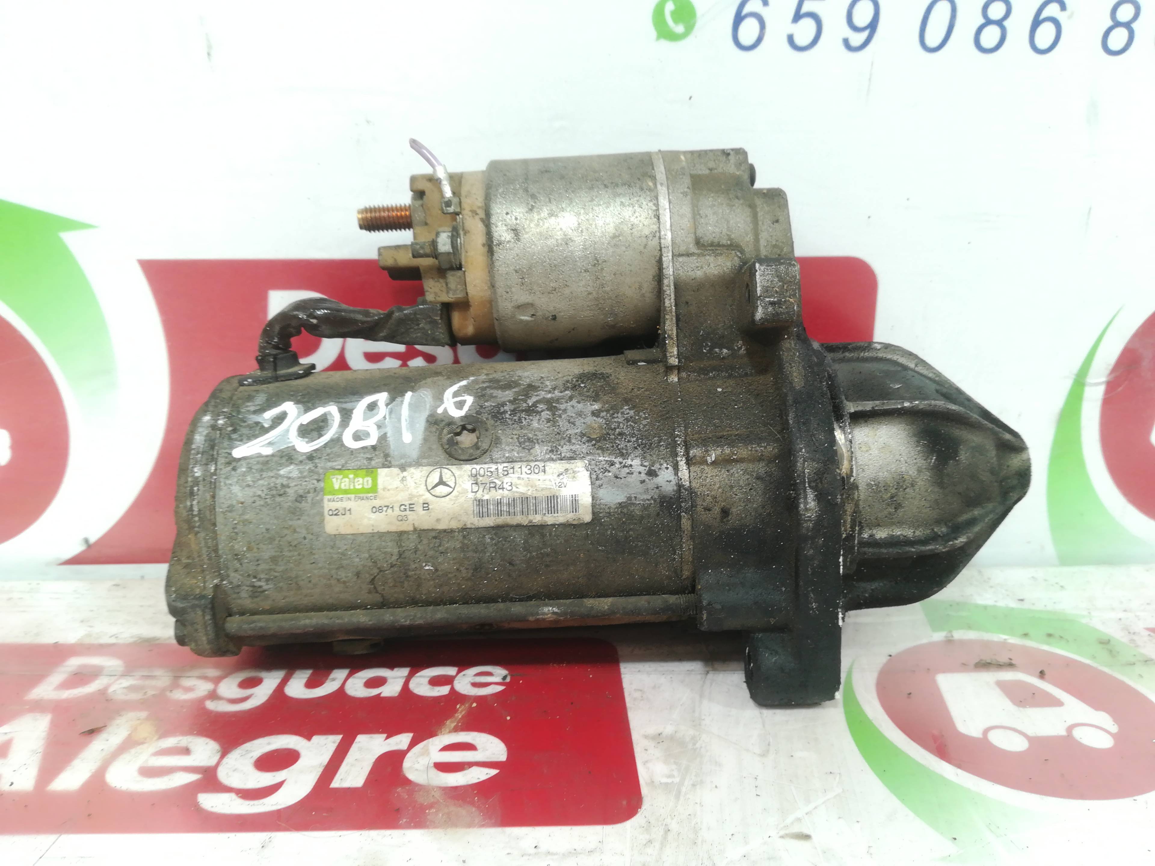 MERCEDES-BENZ C-Class W203/S203/CL203 (2000-2008) Starter Motor 0051511301 24808560