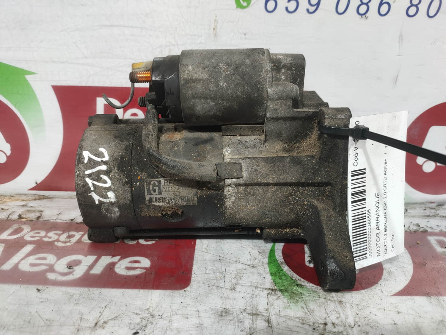 MAZDA 3 BK (2003-2009) Starter Motor M002T88671 24806485