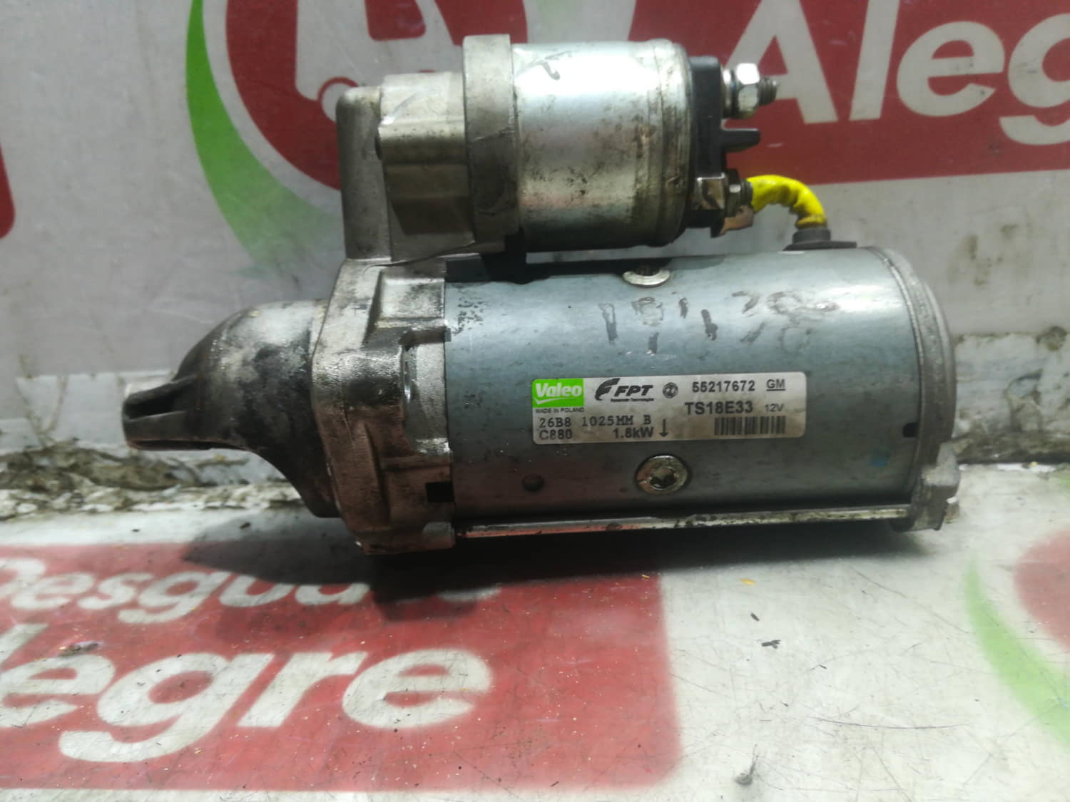 OPEL Corsa D (2006-2020) Starter Motor TS18E33 24798106