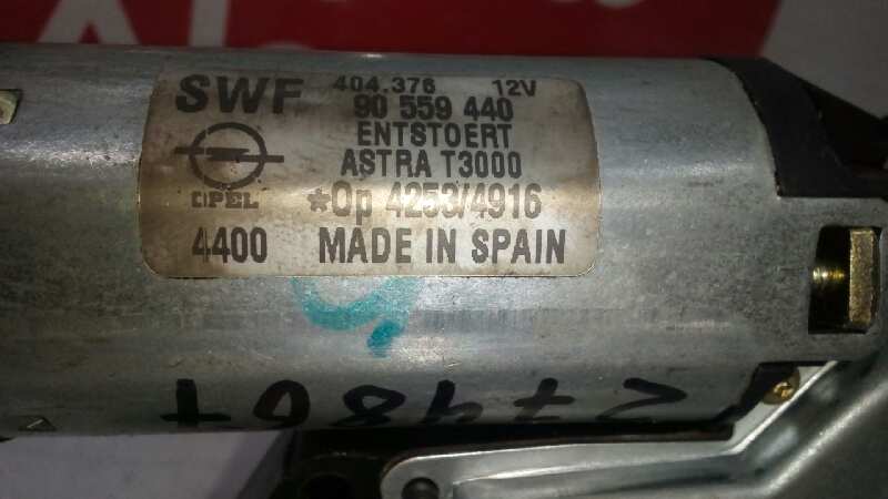 OPEL Astra G (1998-2009) Tailgate  Window Wiper Motor 90559440 24793515