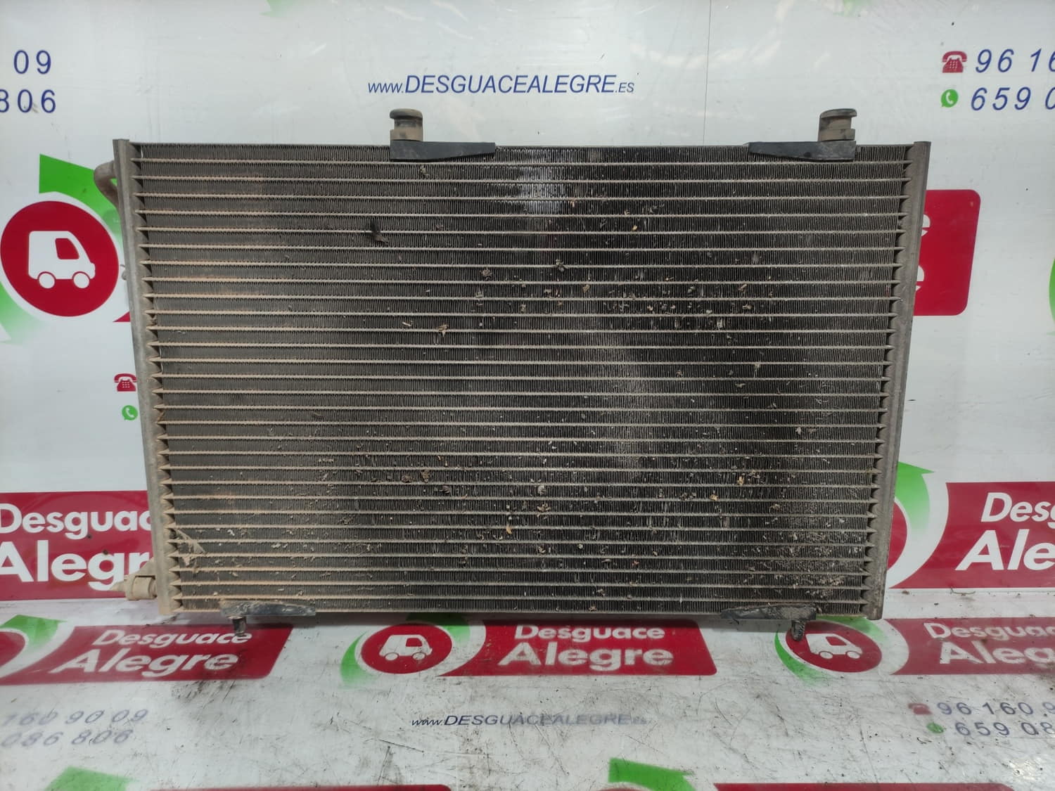 PEUGEOT 206 1 generation (1998-2009) Air Con Radiator 9651866980 24802059