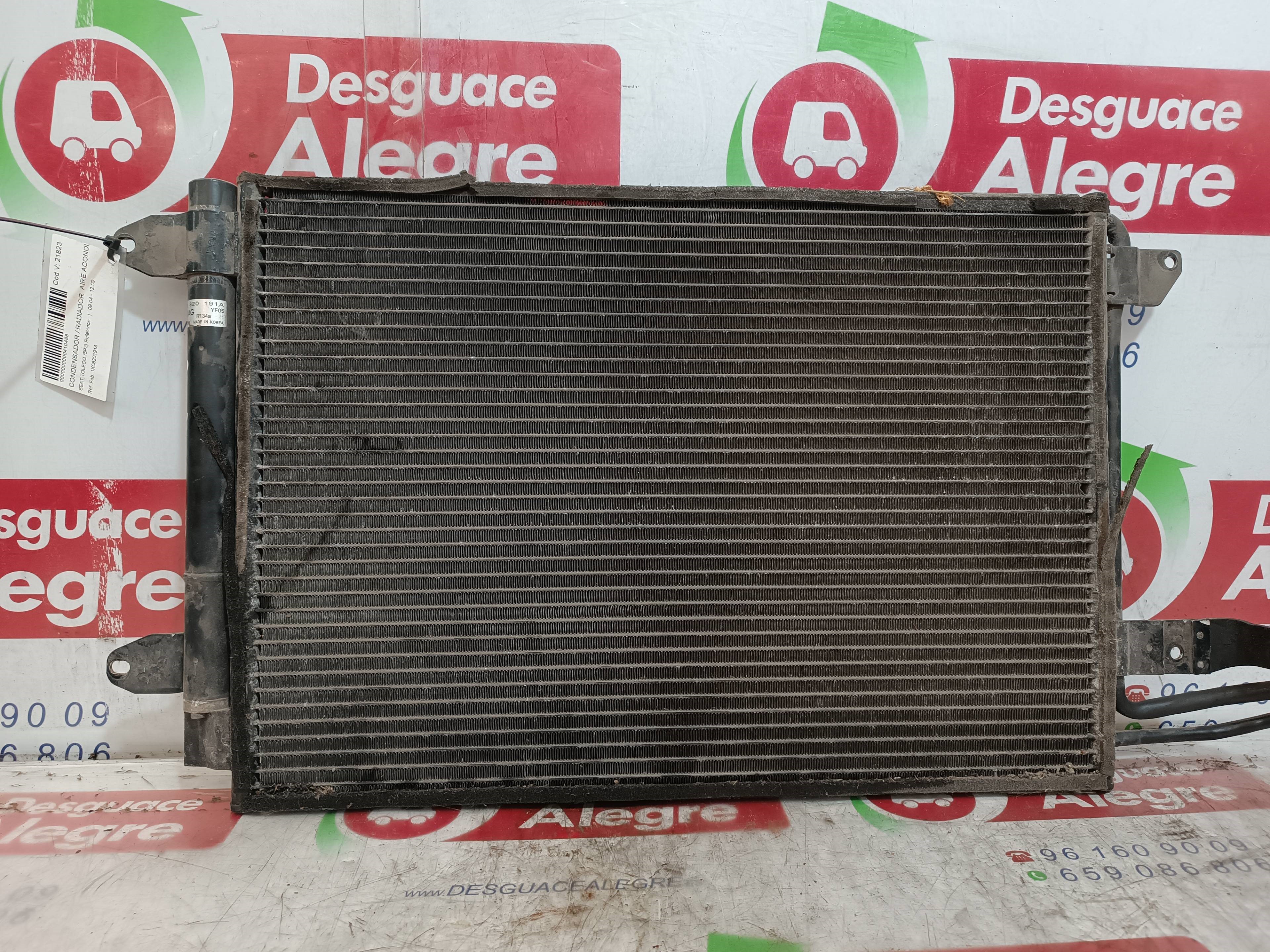 SEAT Toledo 3 generation (2004-2010) Air Con Radiator 1K0820191A 24856195