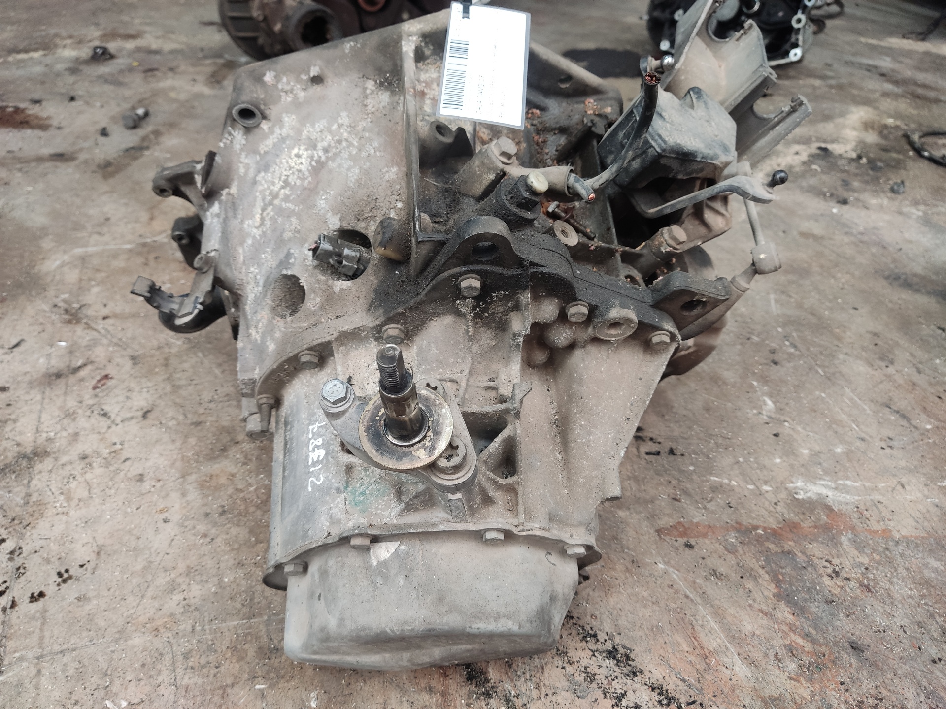 PEUGEOT 307 1 generation (2001-2008) Gearbox 20DM12 22792471