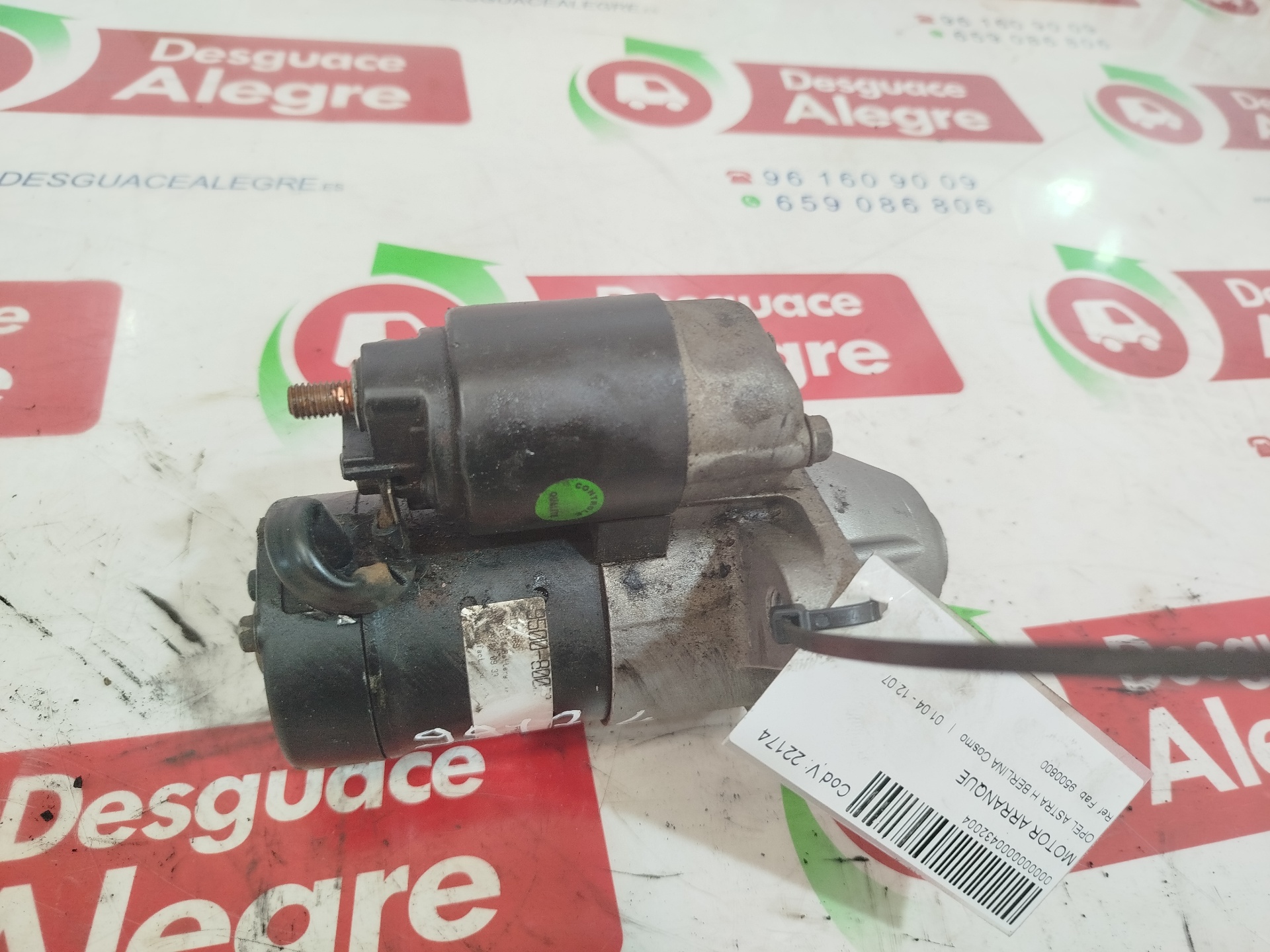 OPEL Astra J (2009-2020) Starter Motor 9500800 25991920