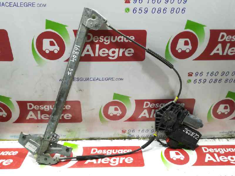 PEUGEOT 307 1 generation (2001-2008) Front Left Door Window Regulator 9637131280 24792995