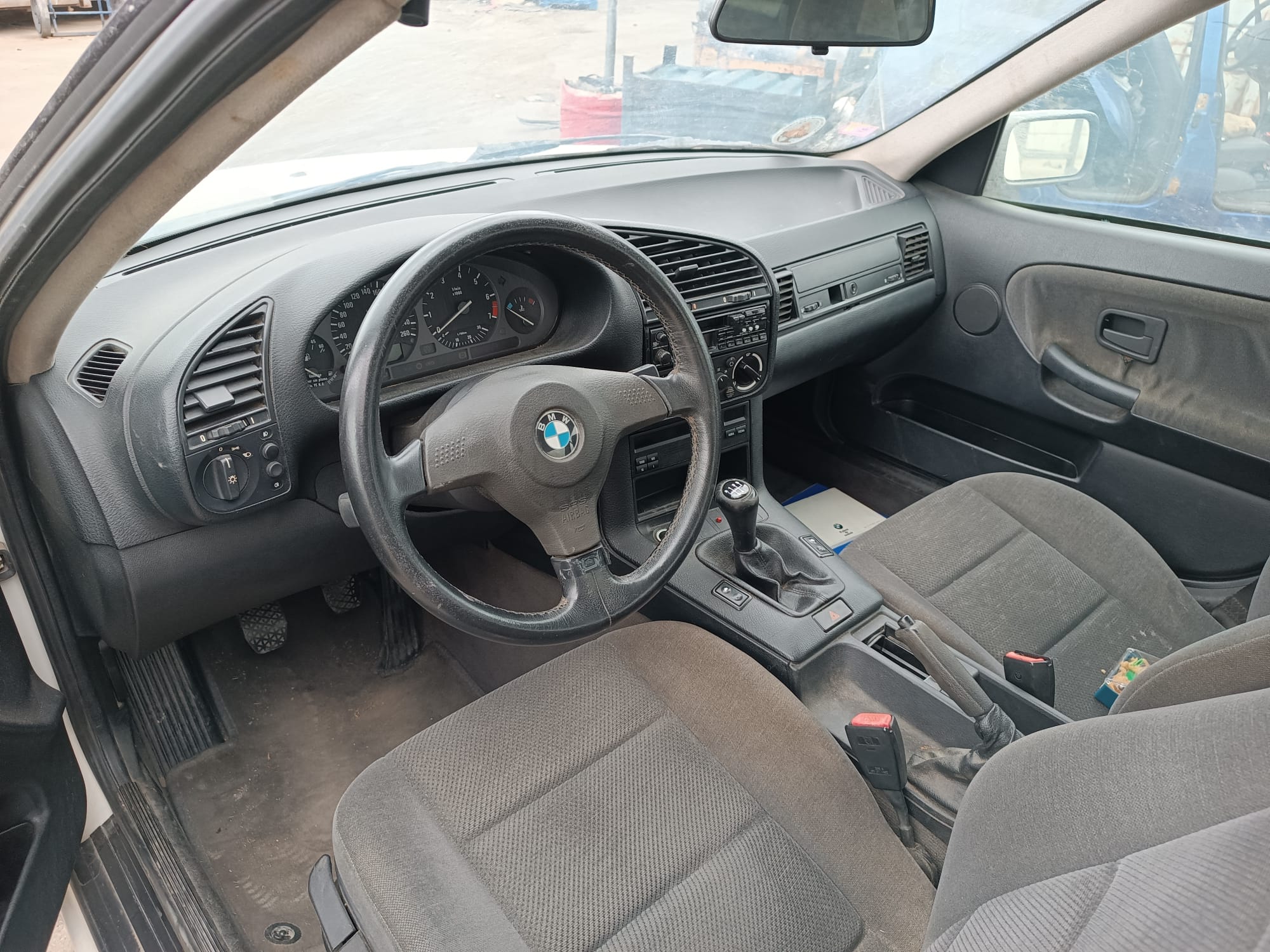 BMW 3 Series E36 (1990-2000) Priekinės kairės durys 24809041