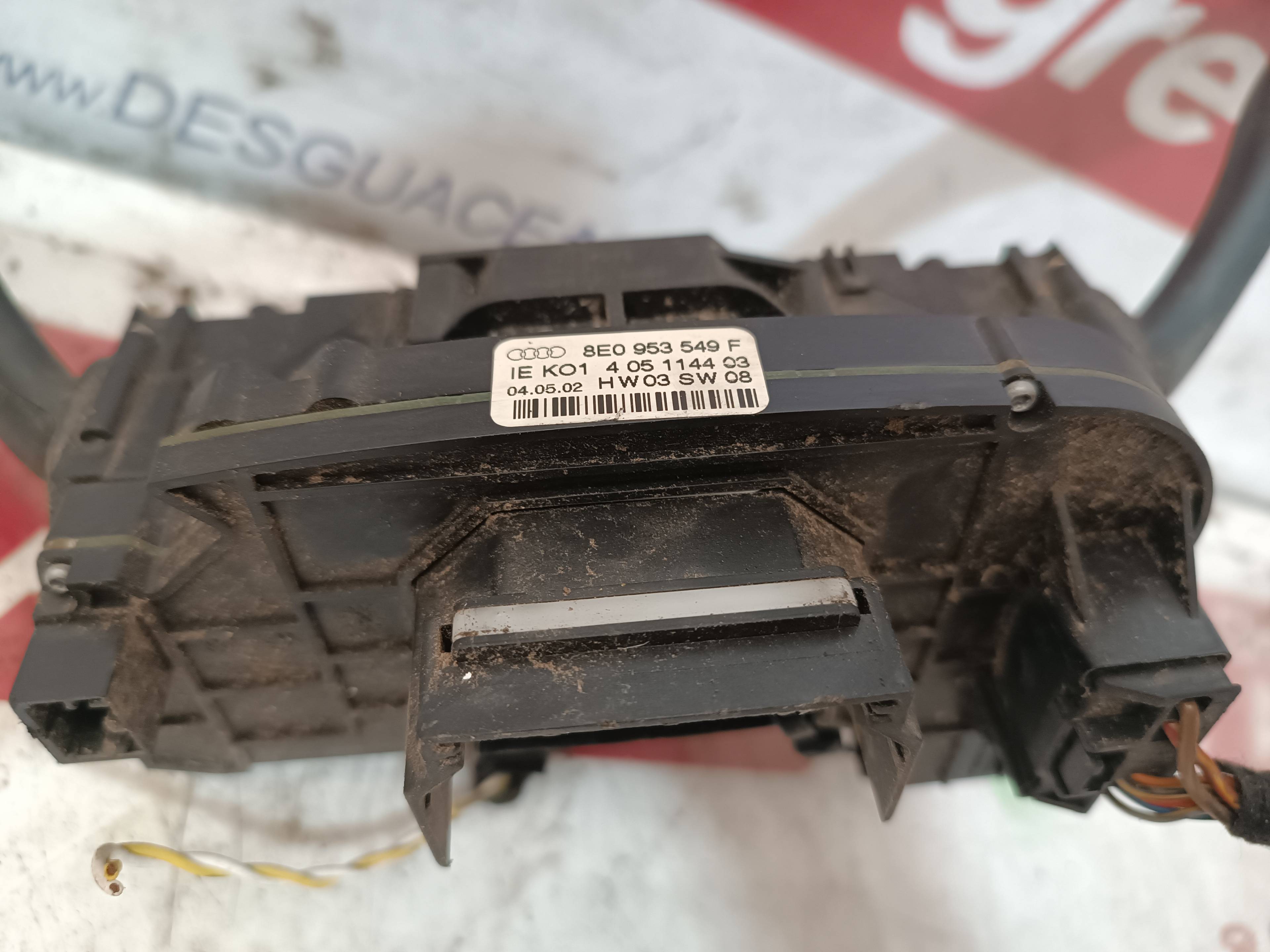 AUDI A4 B6/8E (2000-2005) Переключатель кнопок 8E0953503B 24811819