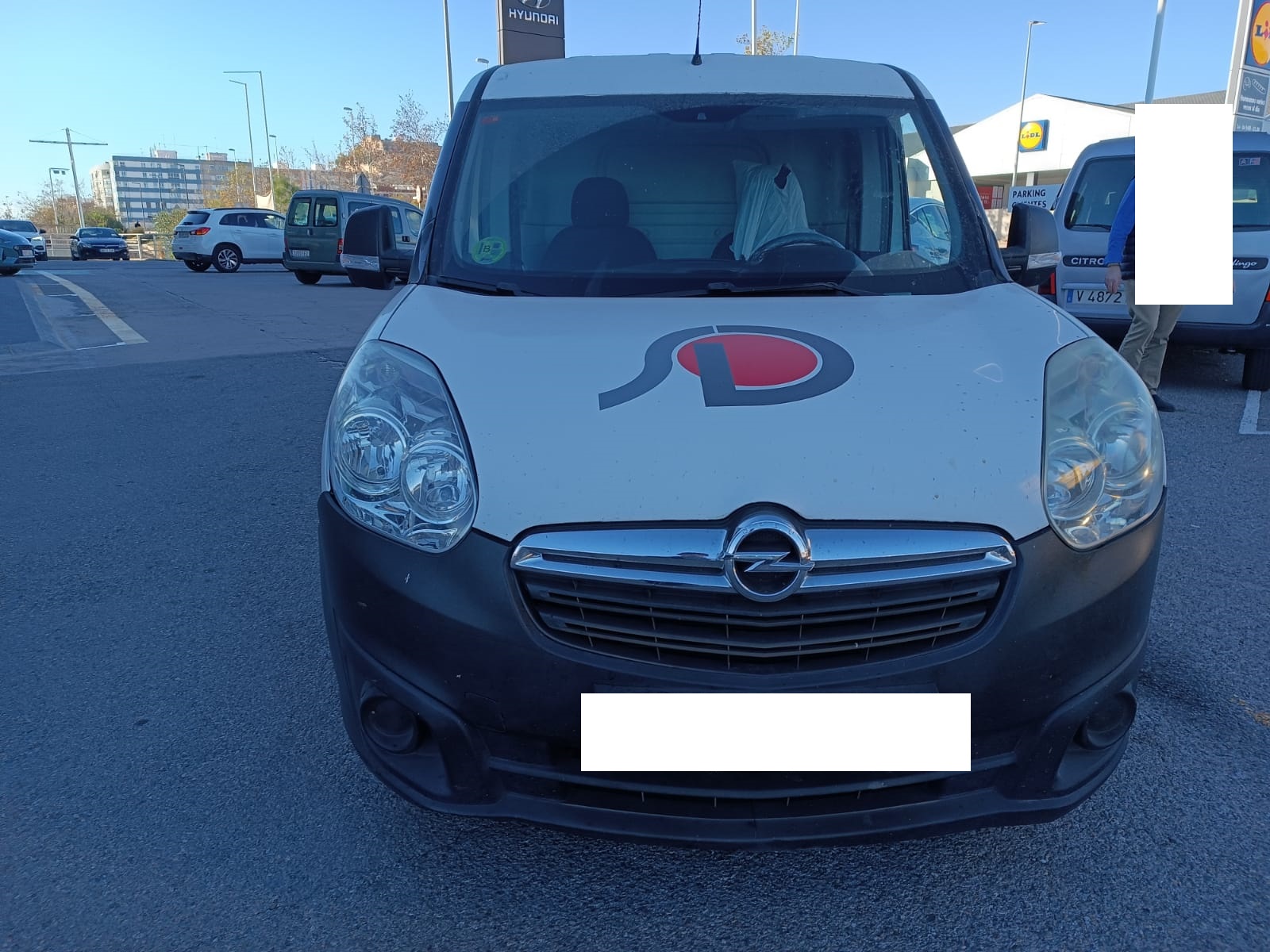 OPEL Combo D (2011-2020) Крыло переднее левое 24857778