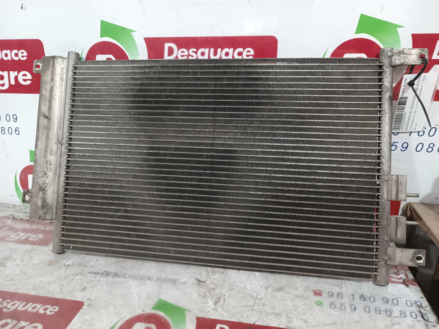 ALFA ROMEO 147 2 generation (2004-2010) Air Con Radiator 24806008