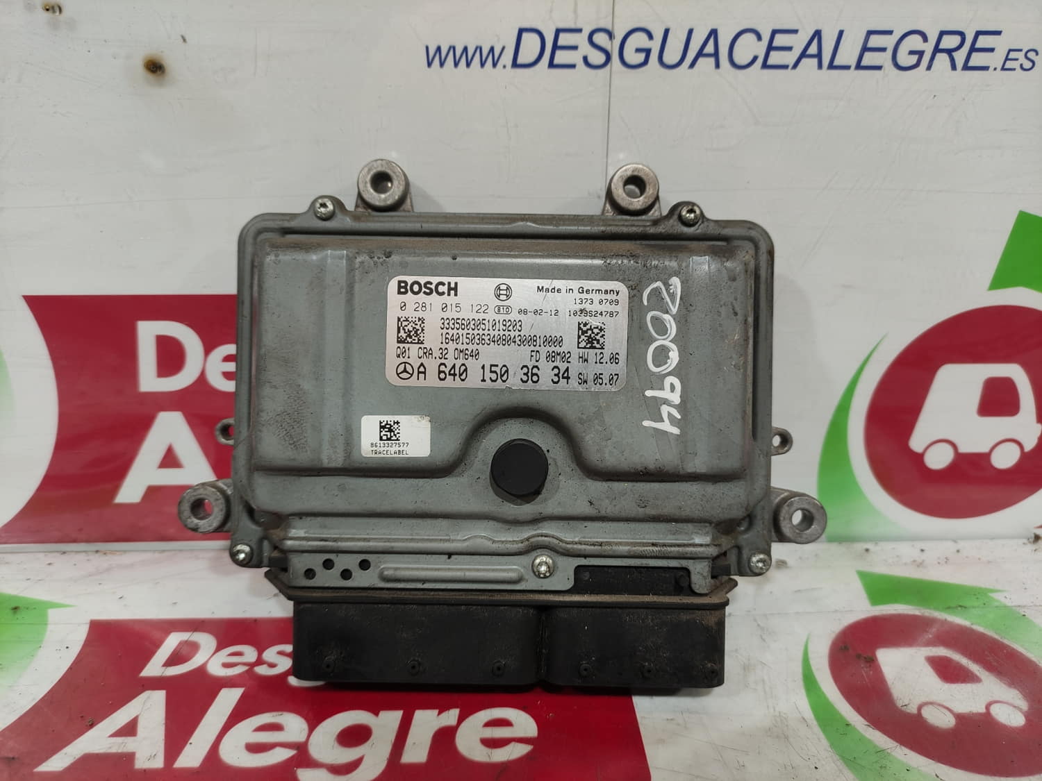 MERCEDES-BENZ B-Class W245 (2005-2011) Unitate de control motor 0281015122 24802079