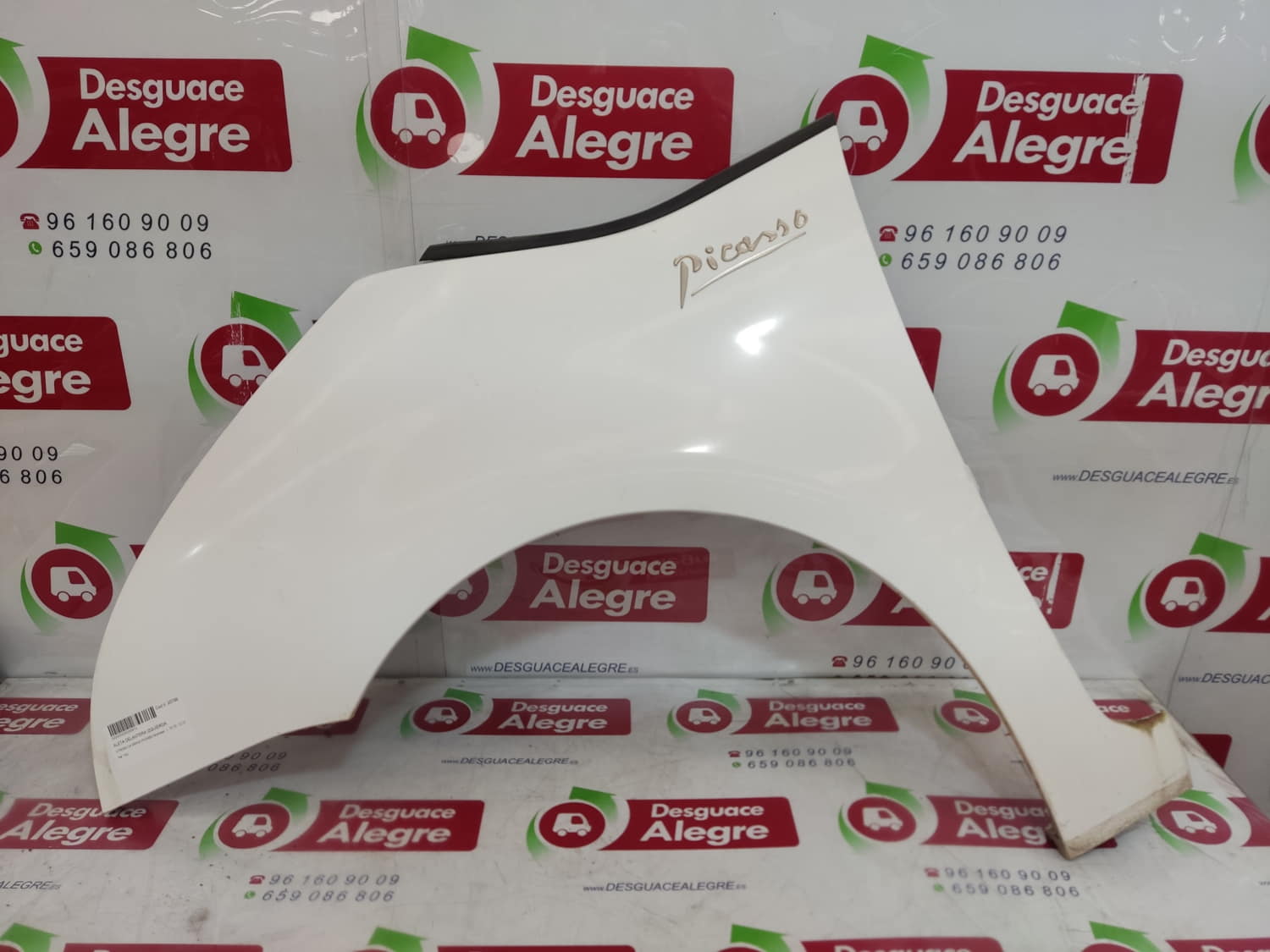 CITROËN C4 Picasso 1 generation (2006-2013) Front Left Fender 24802768