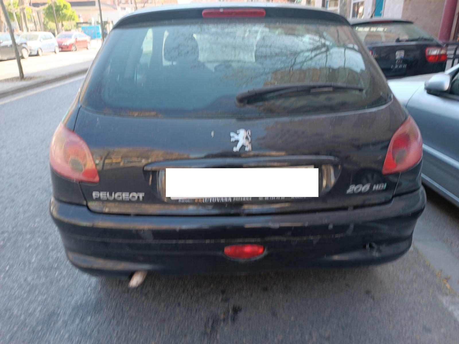 PEUGEOT 206 1 generation (1998-2009) Ľavé predné svetlomety 9628666880 24808089