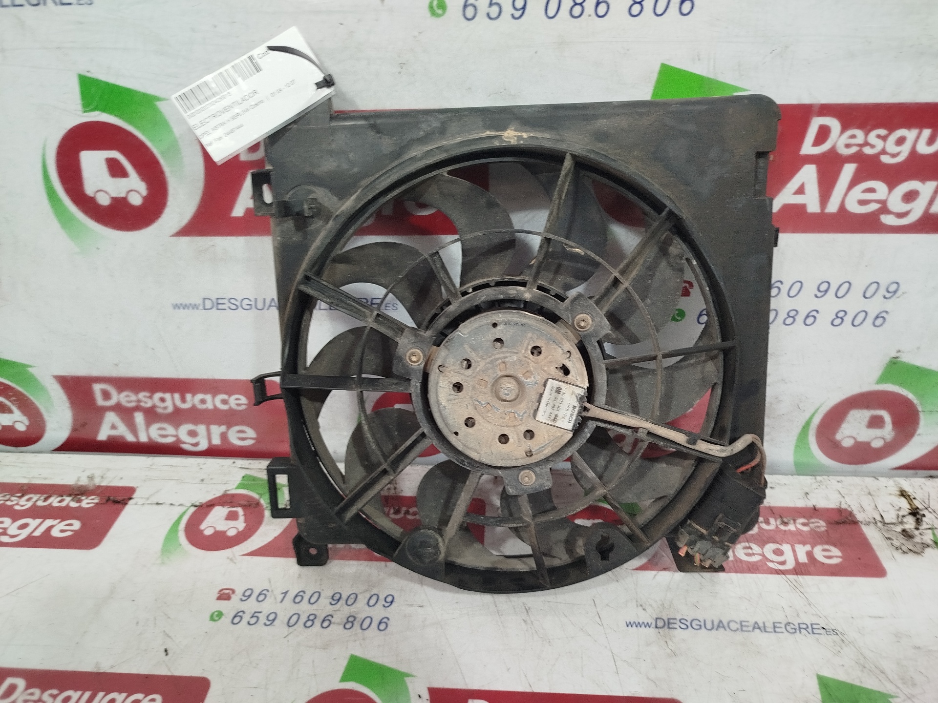 OPEL Astra J (2009-2020) Hajottimen tuuletin 24467444 24985766