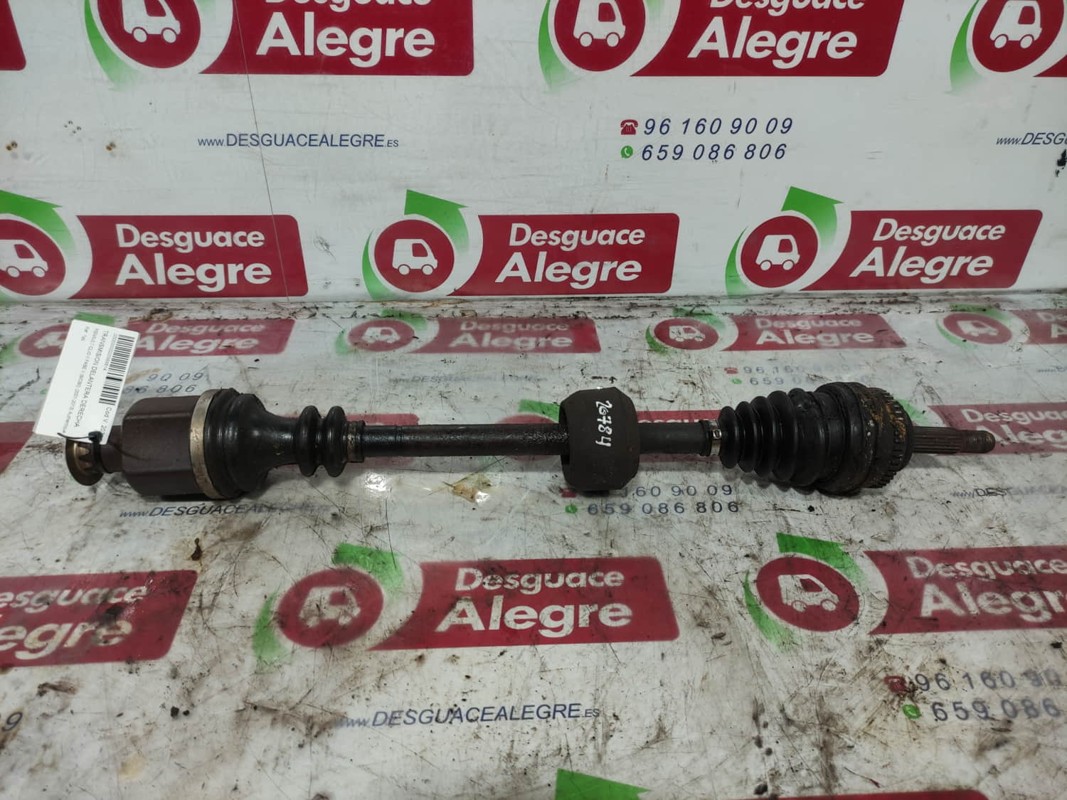RENAULT Clio 3 generation (2005-2012) Front Right Driveshaft 24806545