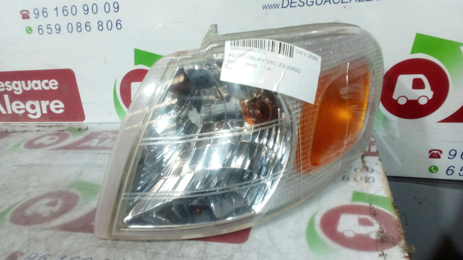 OPEL Sintra 1 generation (1996-1999) Front left turn light 24804604