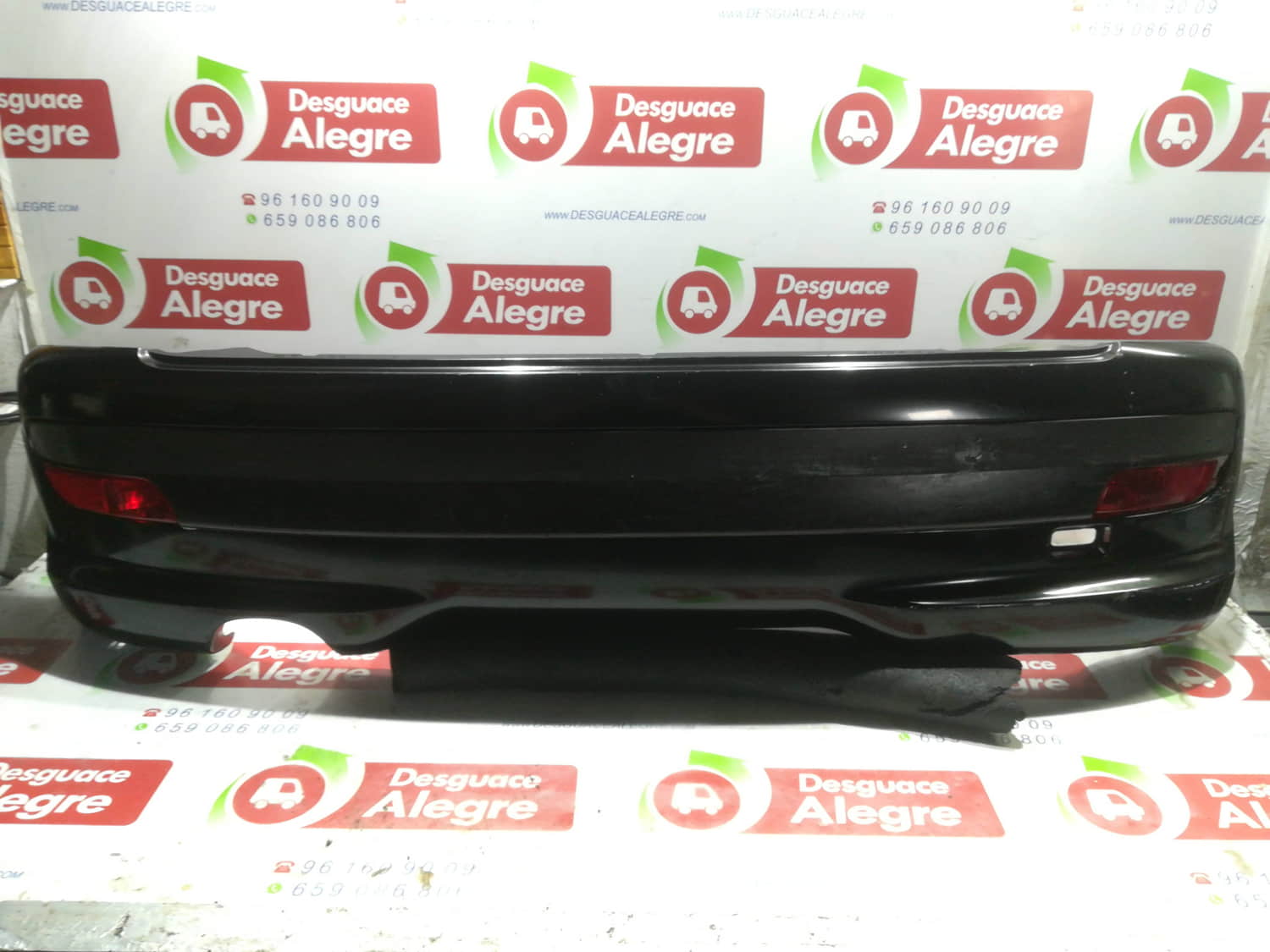 PEUGEOT 206 2 generation (2009-2013) Rear Bumper 24799103