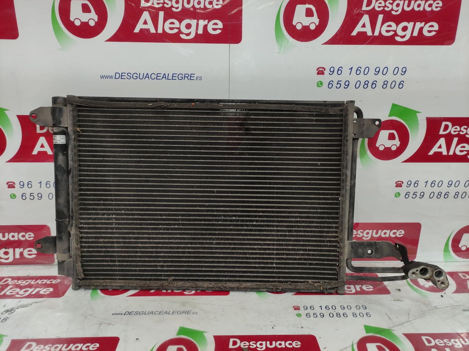 SEAT Leon 2 generation (2005-2012) Air Con Radiator 1K0820191A 24801355