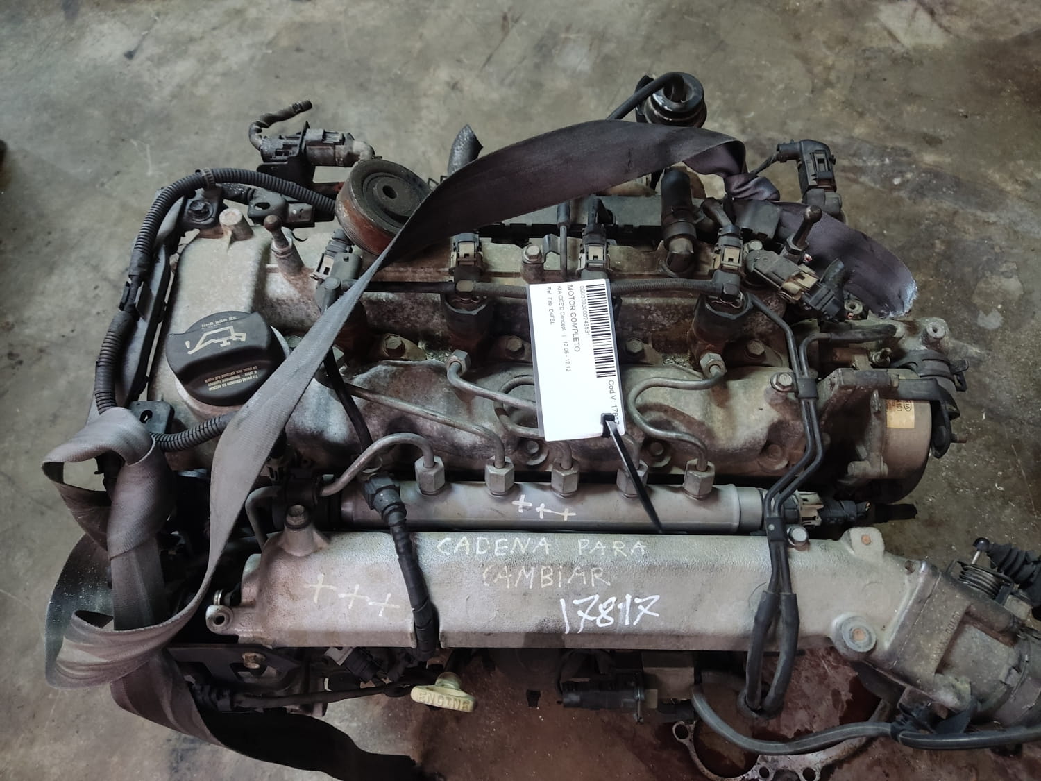 KIA Cee'd 1 generation (2007-2012) Двигатель D4FBL 24792378