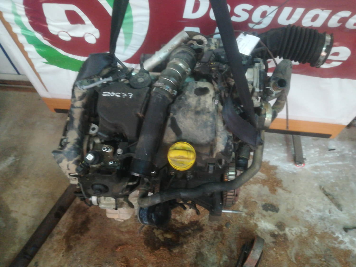 DACIA Duster 1 generation (2010-2017) Двигатель K9K626 24795330
