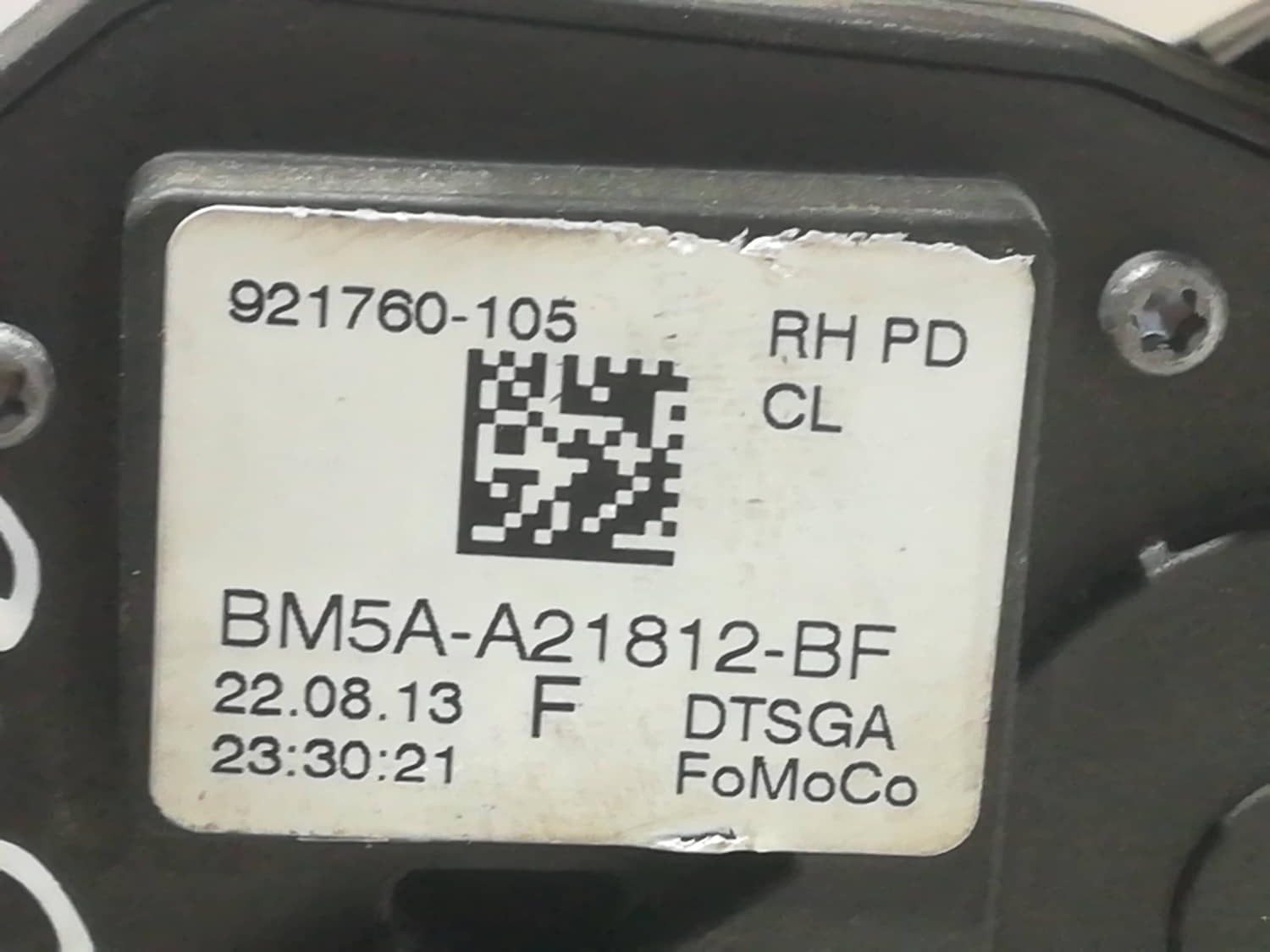 FORD Focus 3 generation (2011-2020) Priekinių dešinių durų spyna BM5AA21812BF 24799444