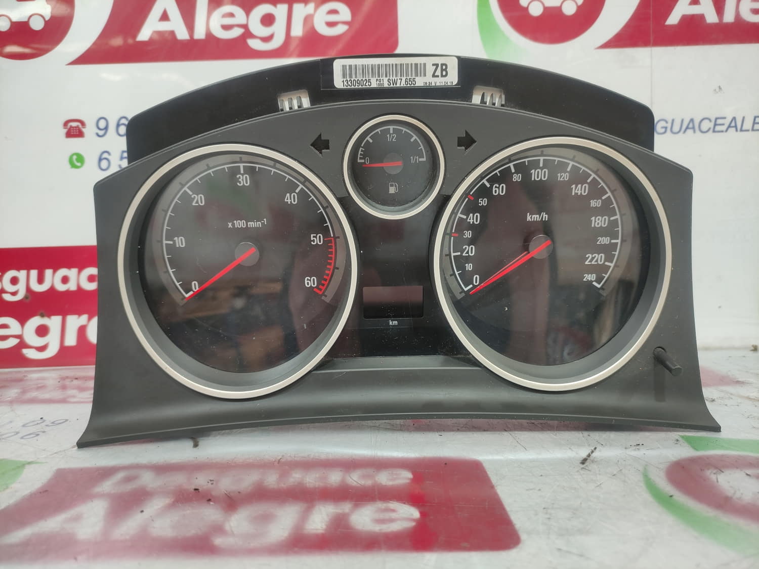 OPEL Zafira B (2005-2010) Speedometer 13309025 24802039