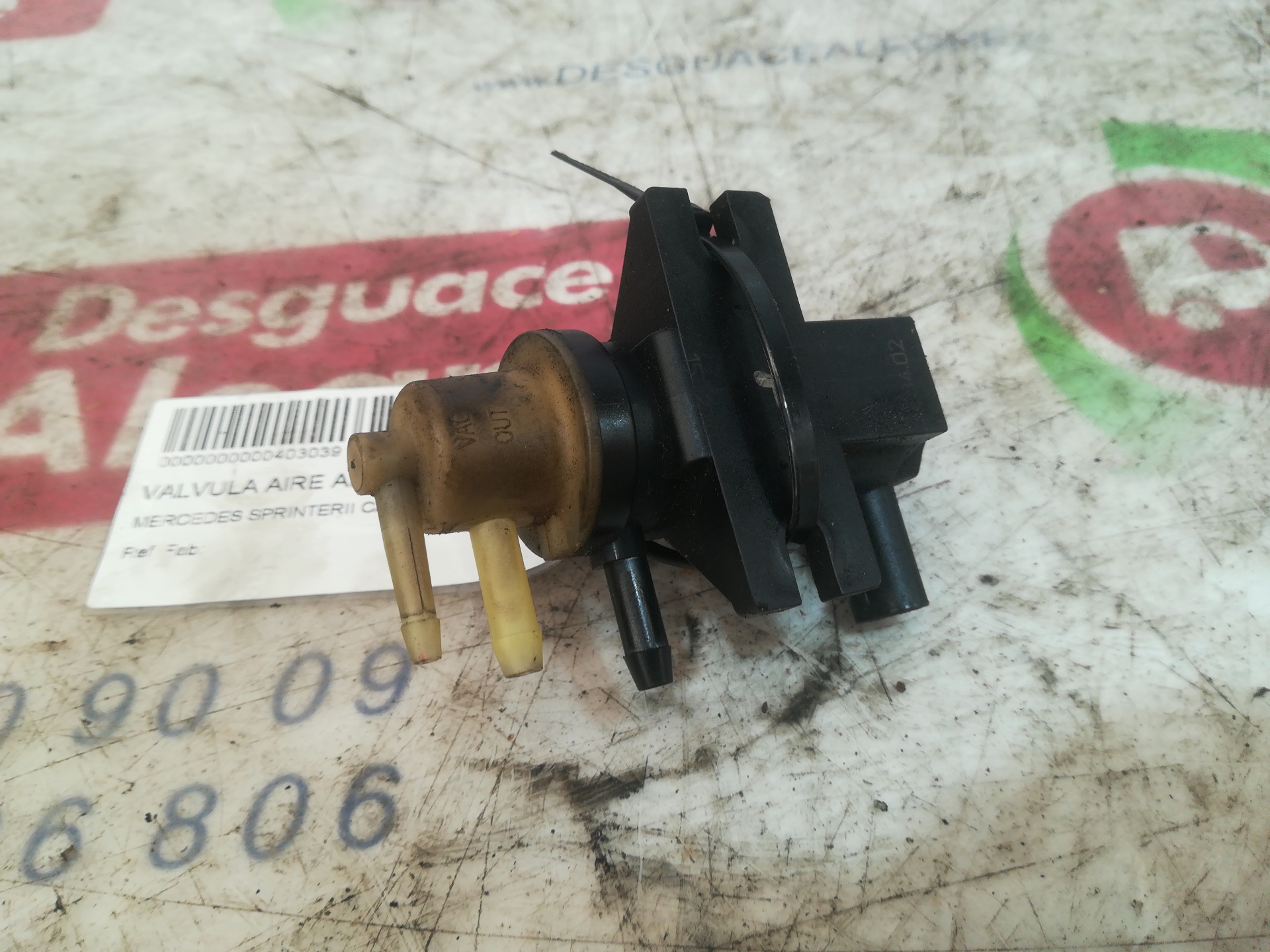 MERCEDES-BENZ Sprinter 2 generation (906) (2006-2018) Solenoid Valve 24810037