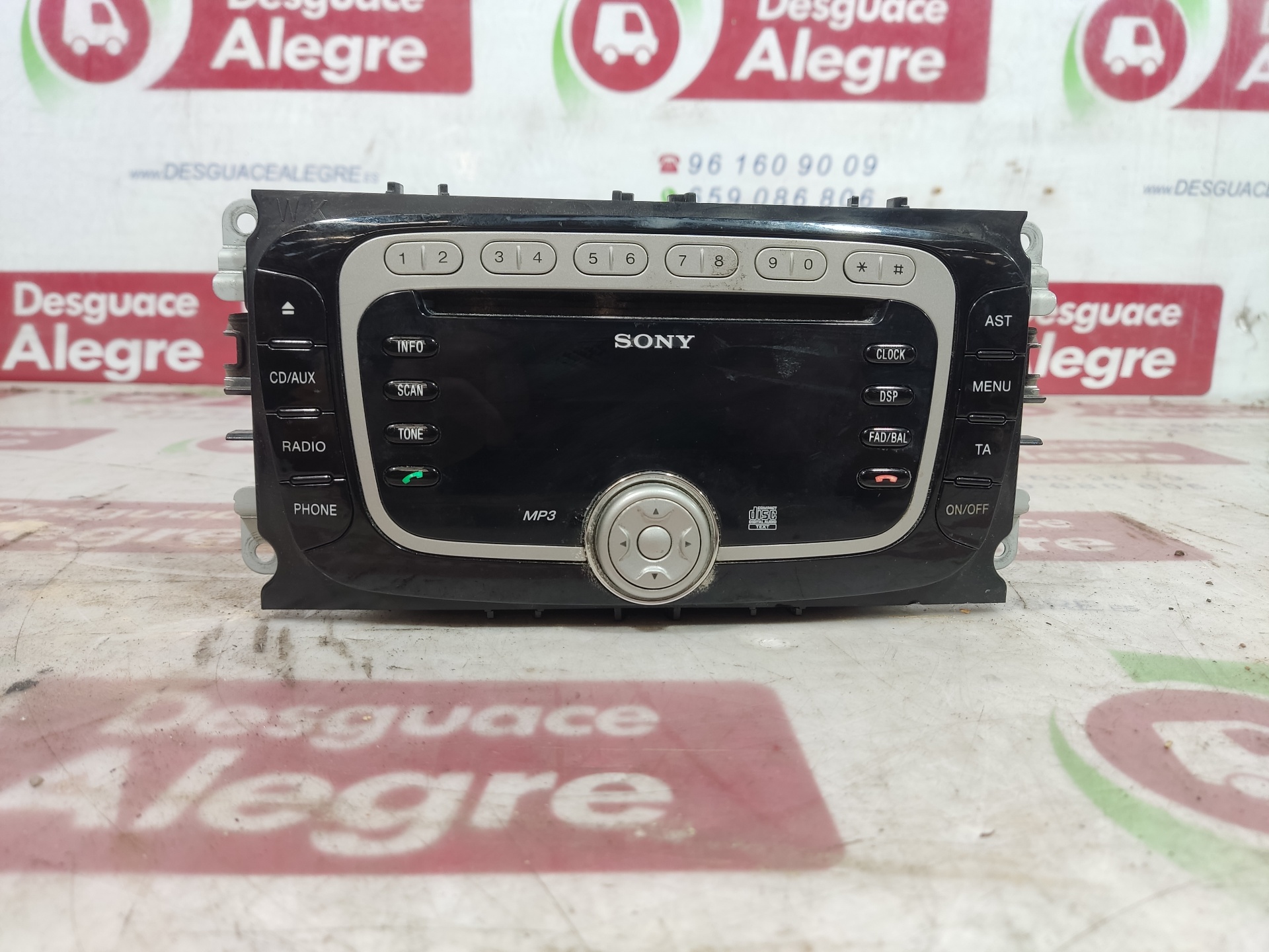 FORD Focus 2 generation (2004-2011) Music Player Without GPS 7M5T18C939EF 24859588
